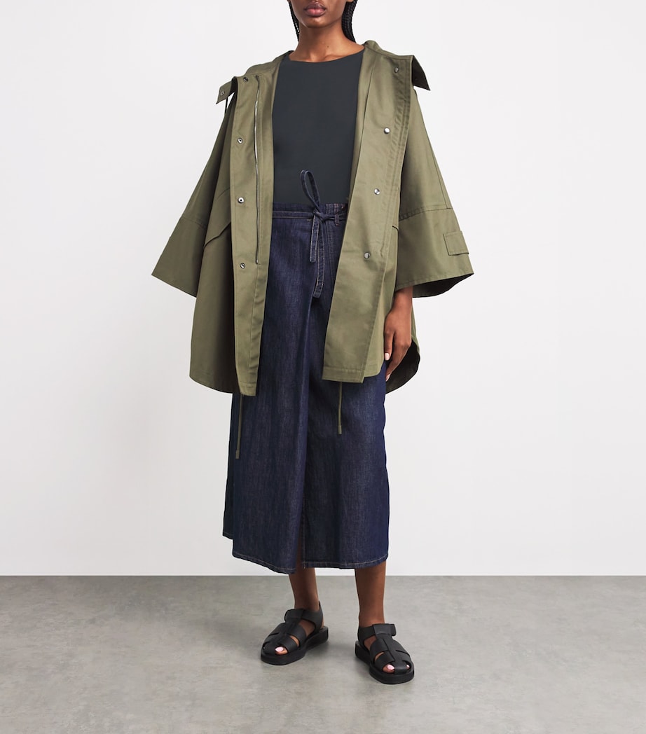 Stretch-Cotton T-Shirt BLACK Image 2