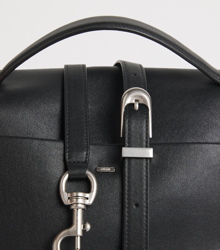 System Leather Cross-Body Bag Black Image 7