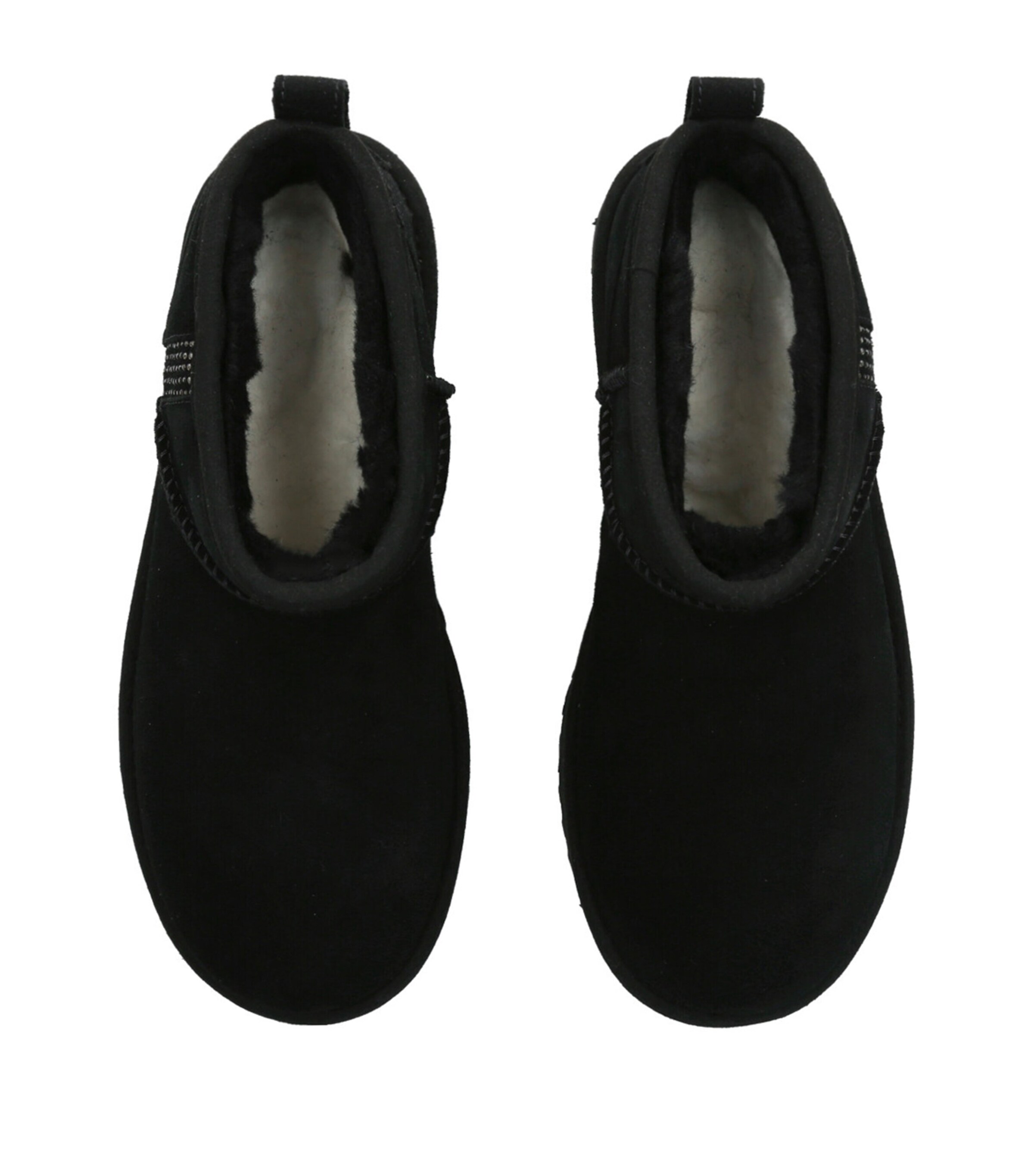 UGG Classic Ultra Mini Bling Ankle Boots Black Image 4