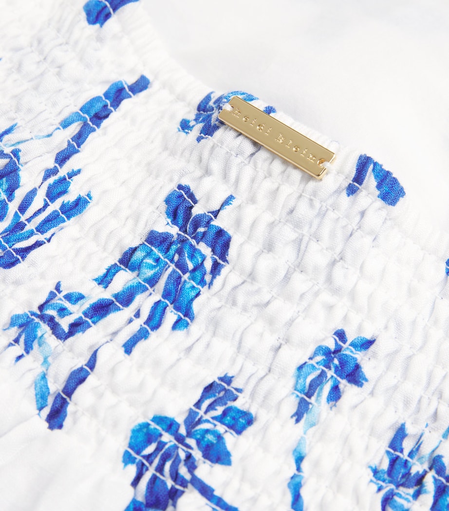 Linen Palm Beach Maxi Dress PRT-PRT Image 5