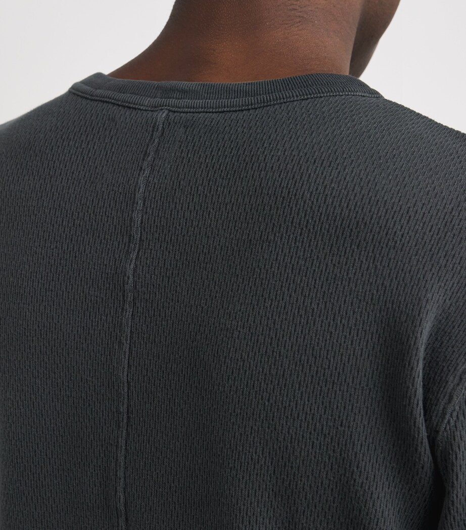 Citizens of Humanity Mens Cotton Waffle-Knit Sweatshirt Chace Image 6