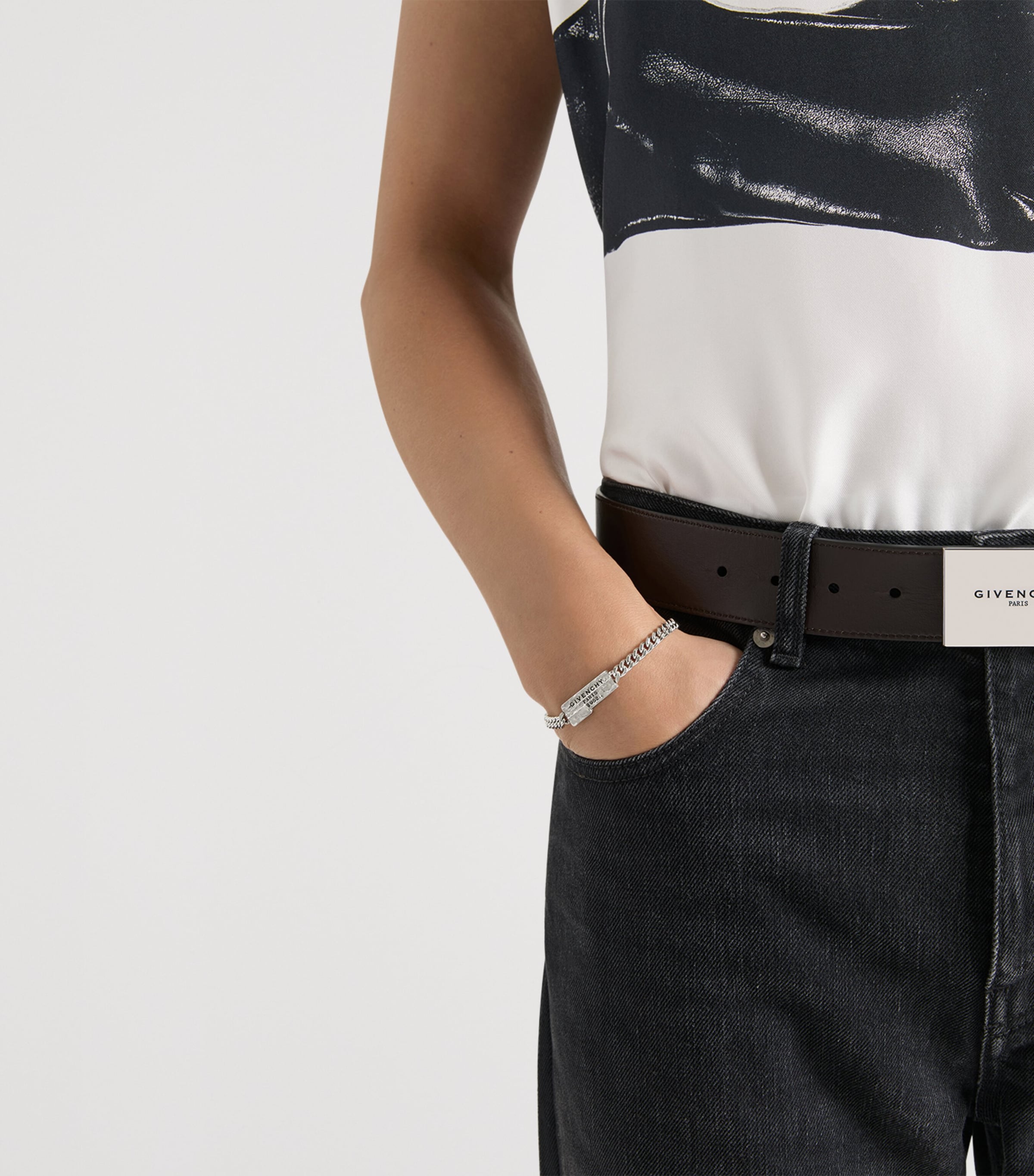 Tape Bracelet ANTIC SILVERY Image 2