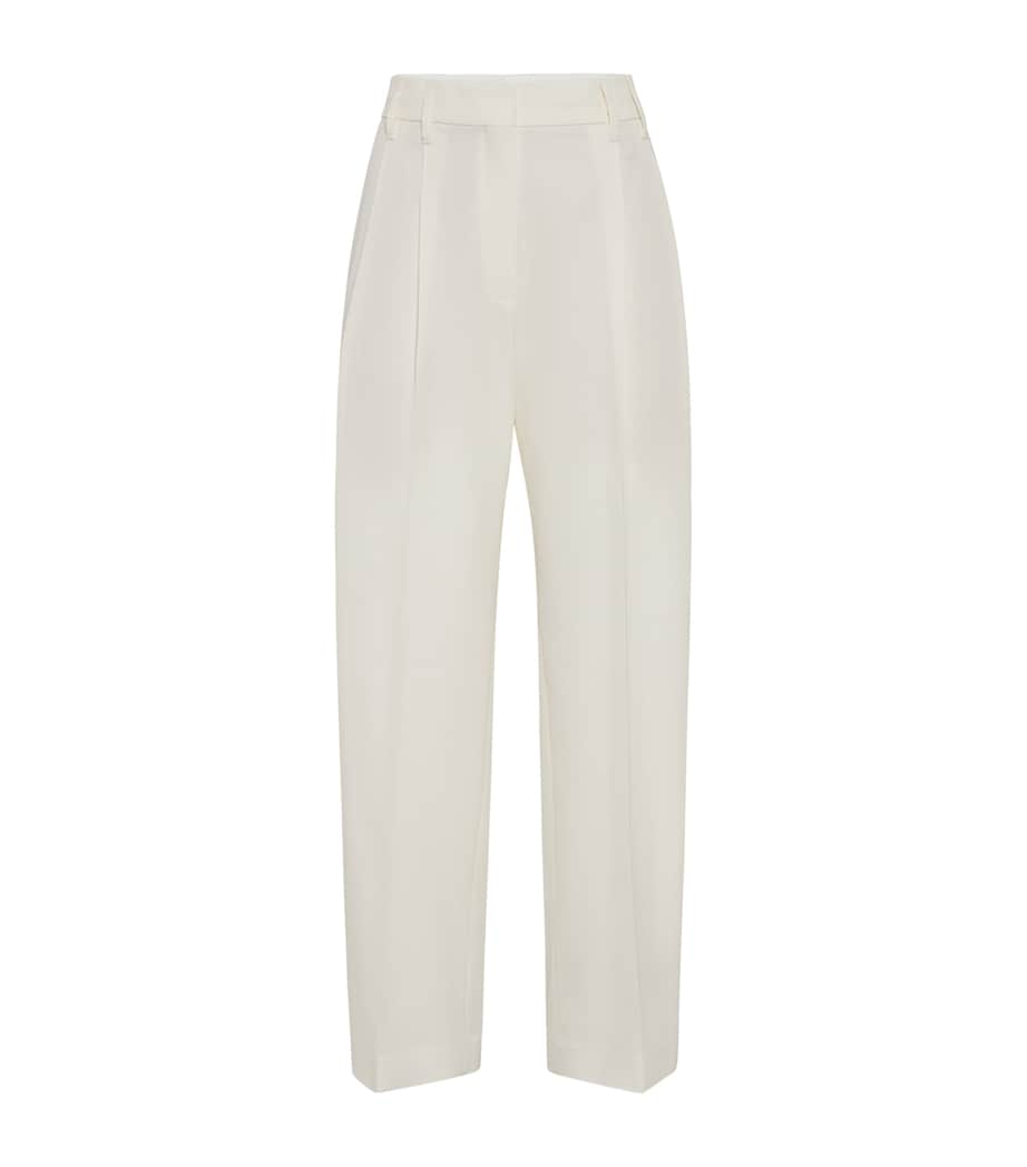 Wool-Cotton Tailored Trousers C4357 Image 1