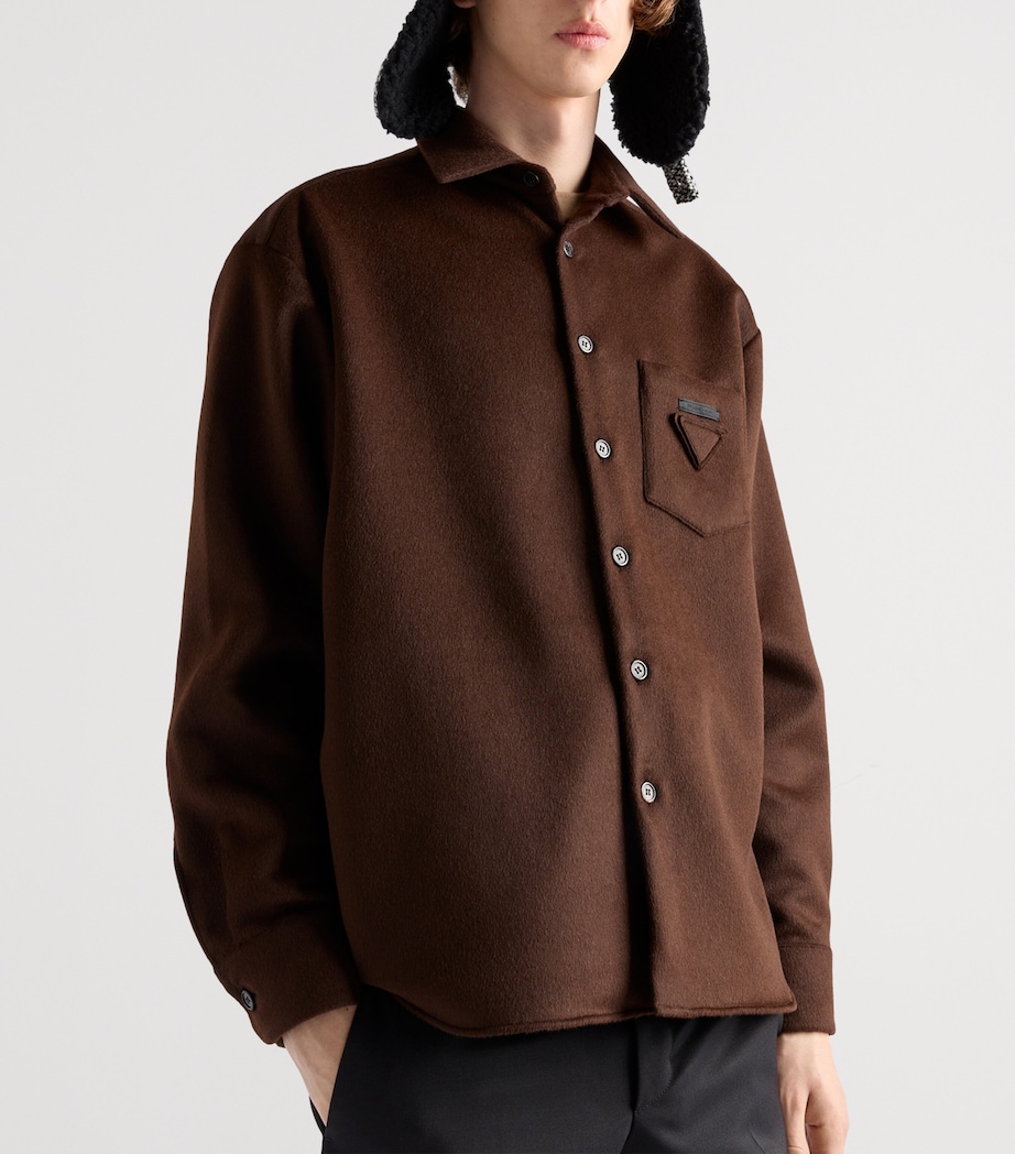 Wool-Mohair-Cashmere Shirt F0324 Image 3