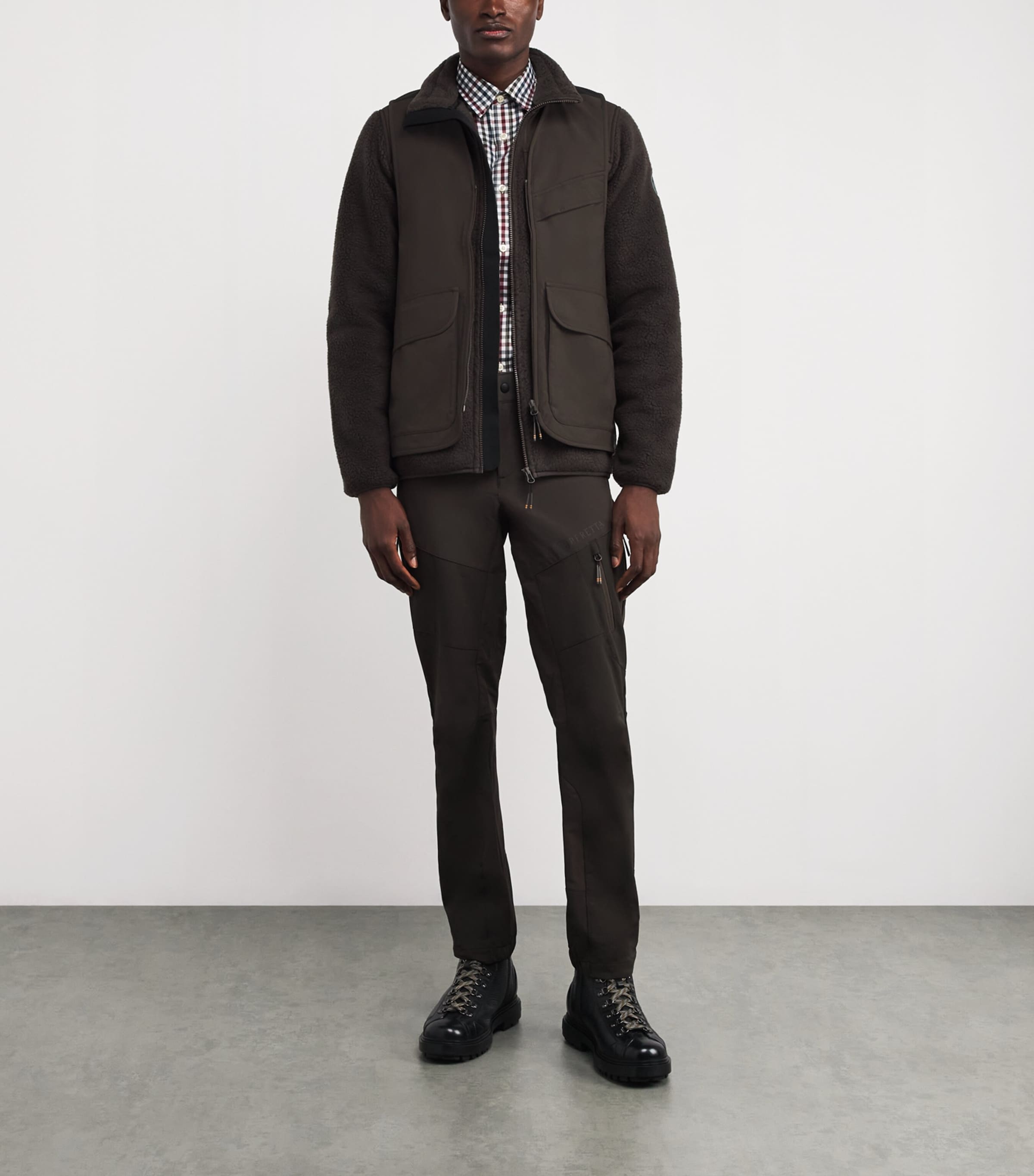 Symmer Gilet 08AA : BROWN BARK Image 2