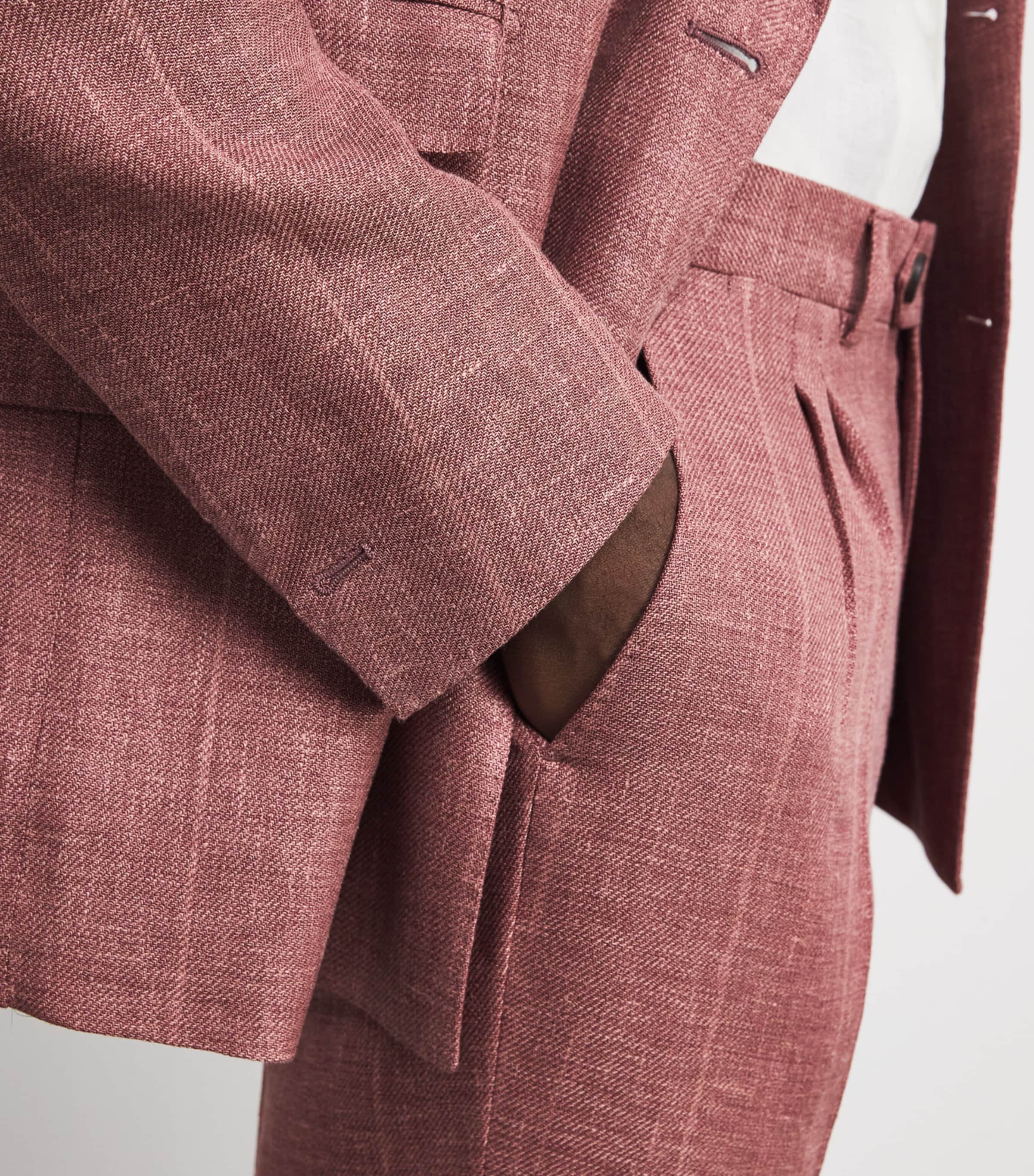 Double-Breasted Two-Piece Suit GRAPE Image 6