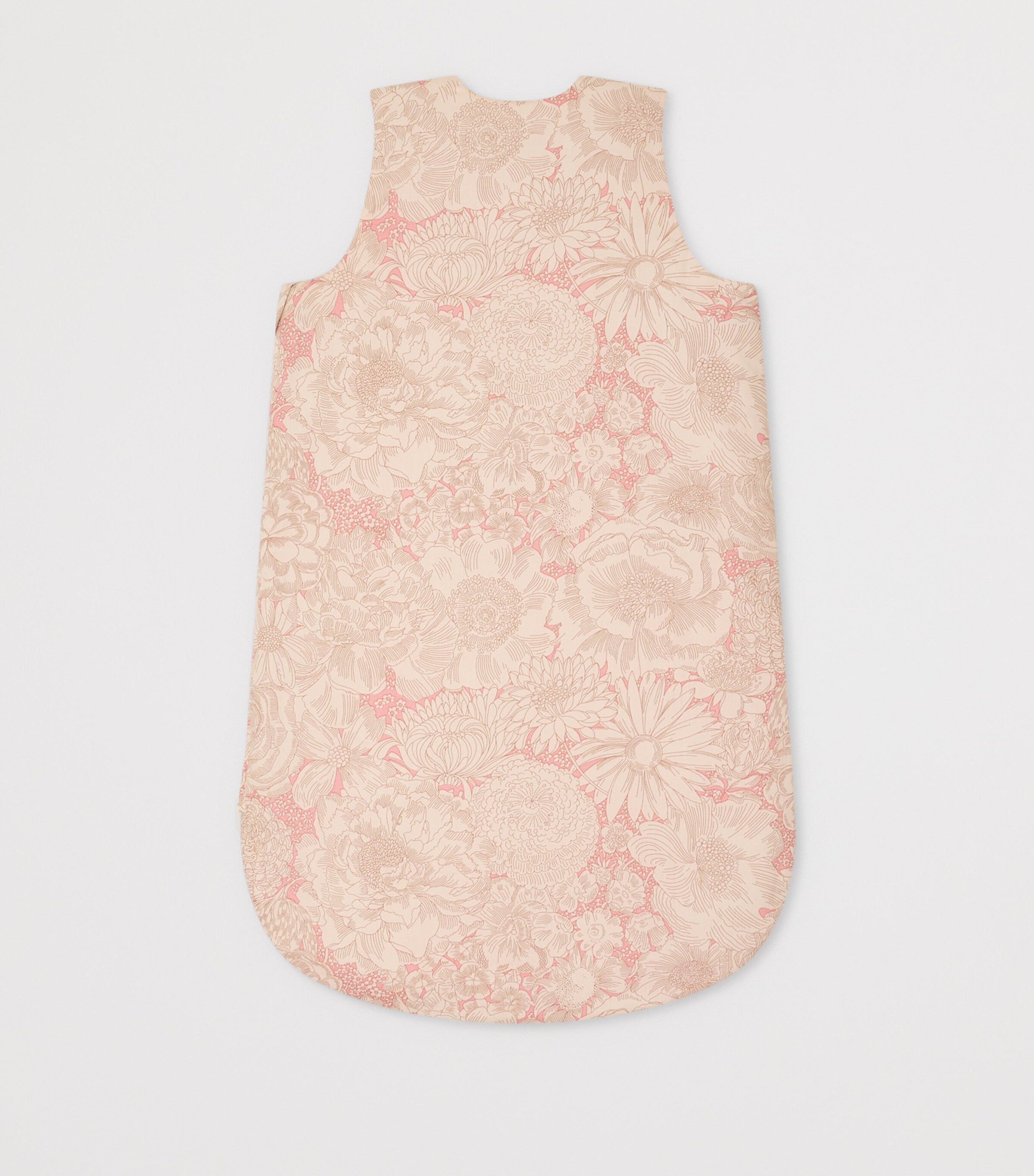 Bonpoint Cotton Joujou Sleeping Bag Fl Rose Moyen Image 2