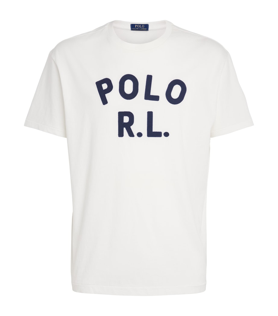Polo Ralph Lauren Mens Cotton Logo T-Shirt White Image 1