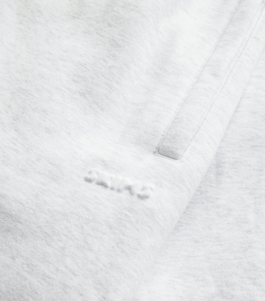 Cotton-Blend Fleece Sweatpants LIGHT HEATHER GREY Image 5