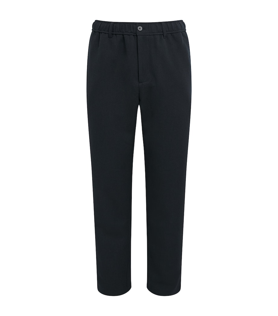 Samsøe Samsøe Mens Linen Sajabari Chinos Dark Grey Mel. Image 1