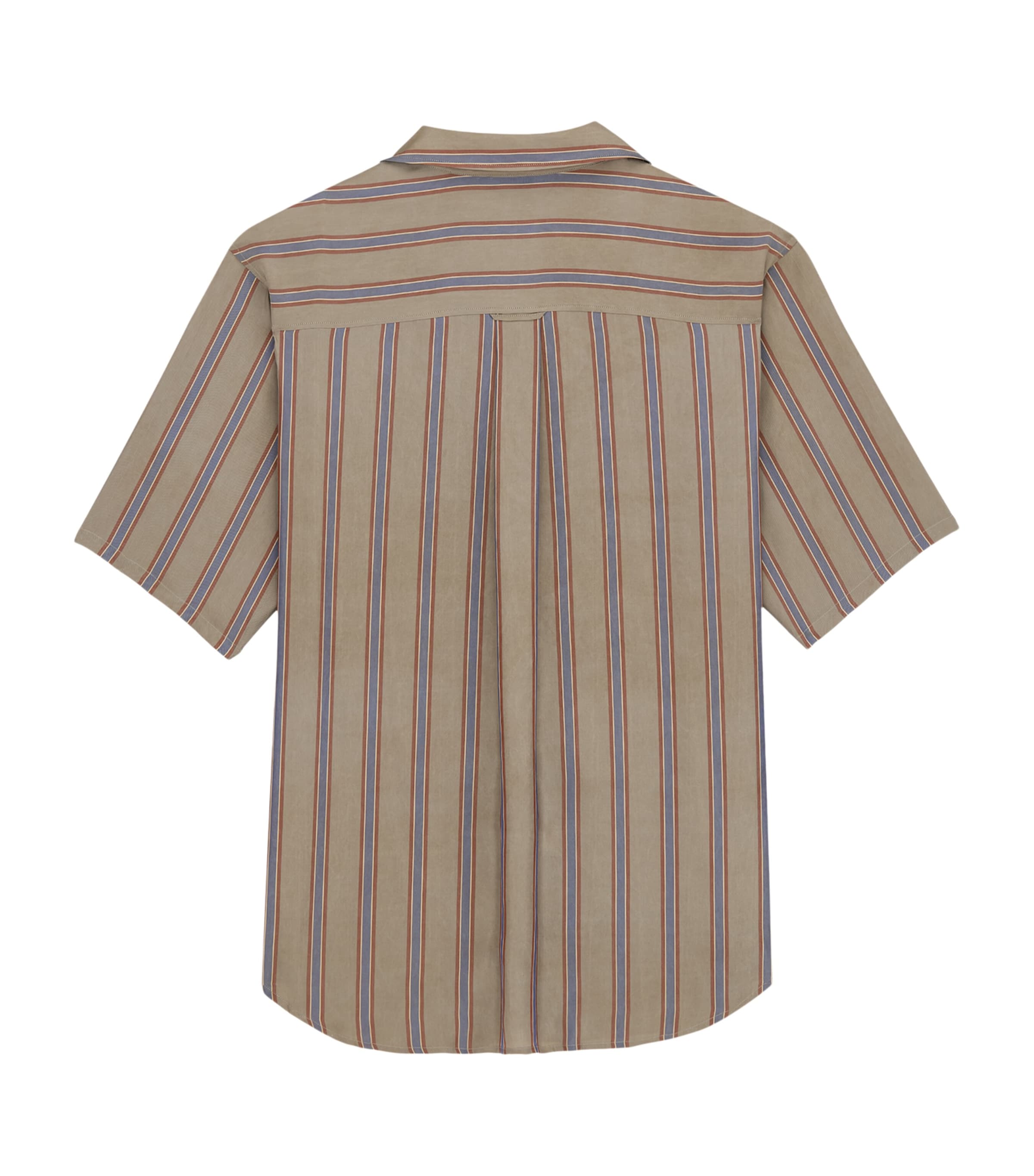 Saint Laurent Mens Cotton Short-Sleeve Cassandre Shirt Image 2