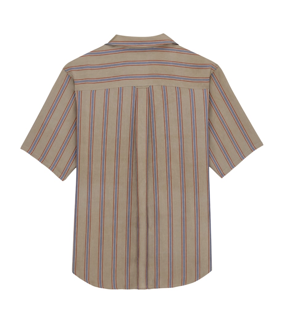 Saint Laurent Mens Cotton Short-Sleeve Cassandre Shirt Image 2
