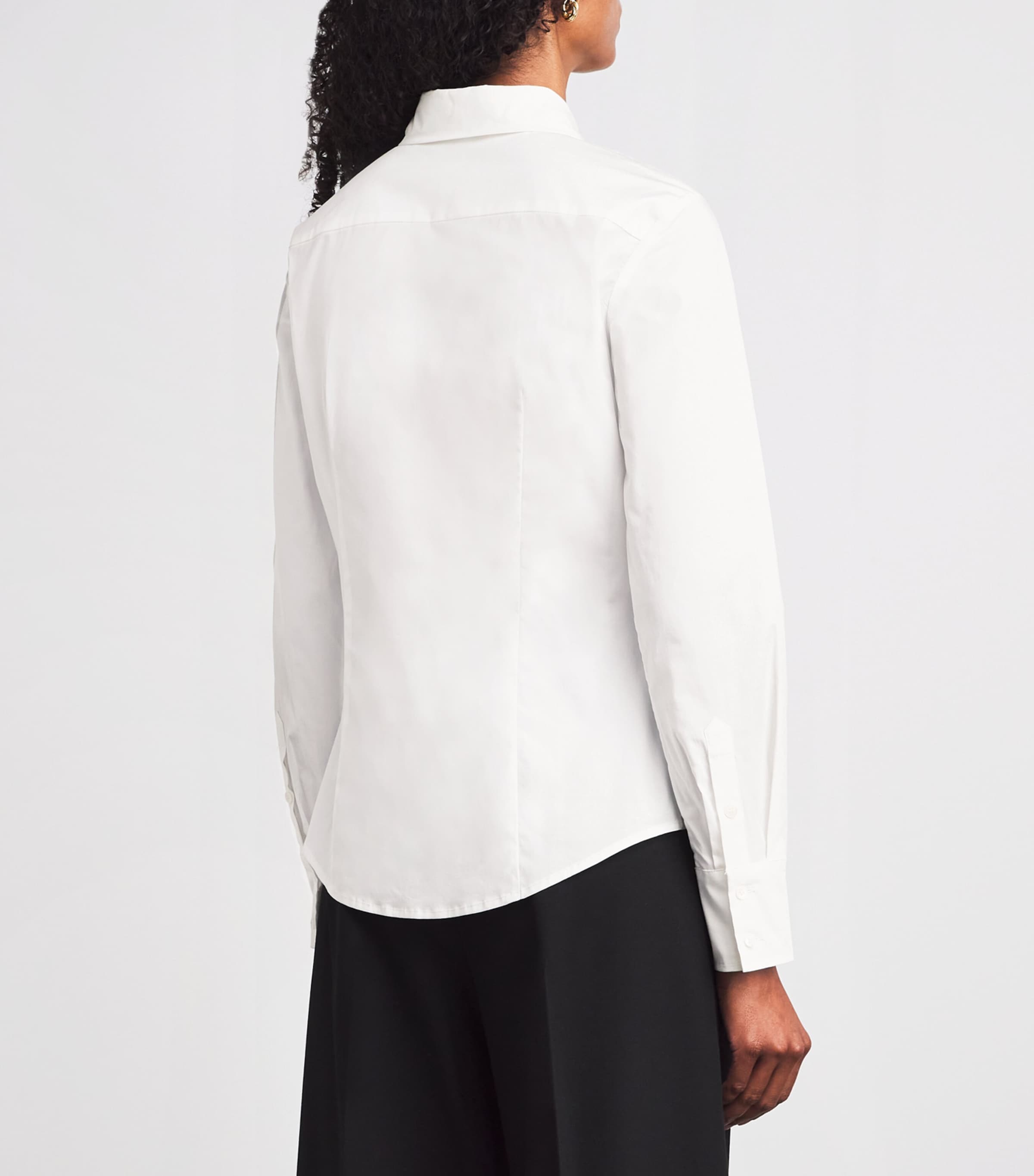 Stretch-Cotton Shirt OPTICAL WHITE Image 4