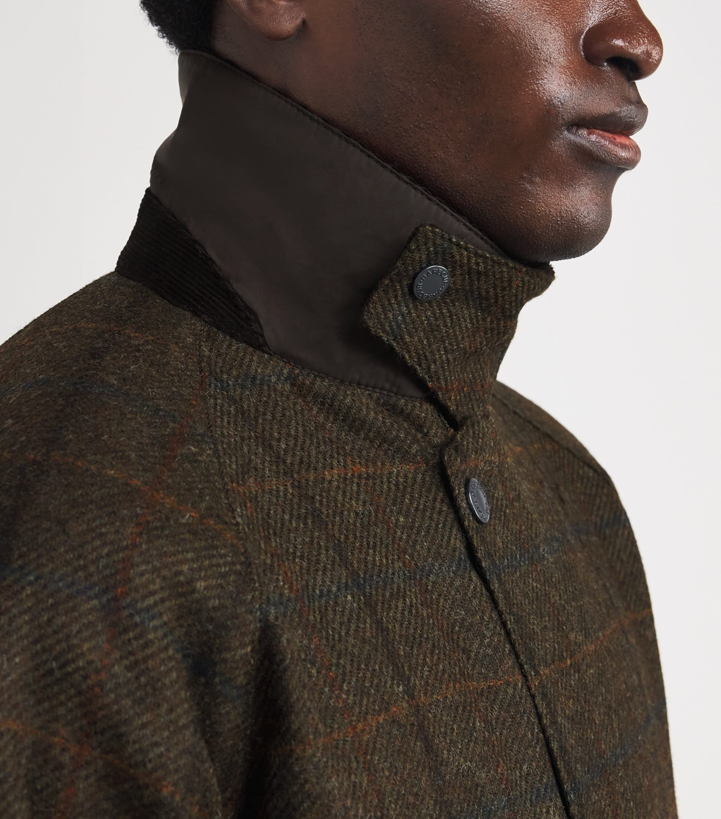 Barbour Brown Wool Check Bedale Jacket | Harrods US