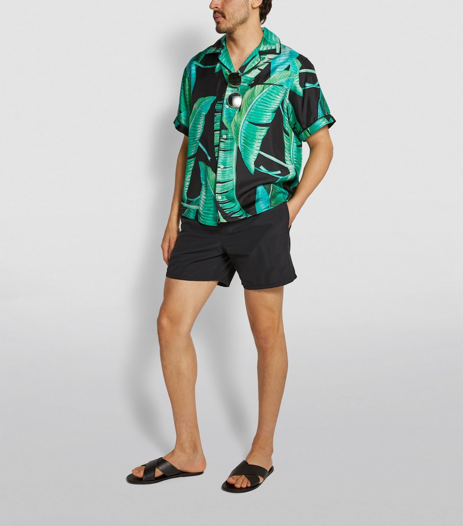Vilebrequin Mens Moorea Swim Shorts Noir Image 4