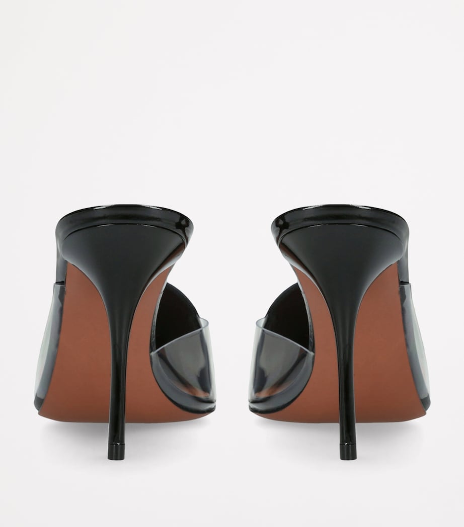 Patent Coeur Abstract Mules 90 BLACK Image 2