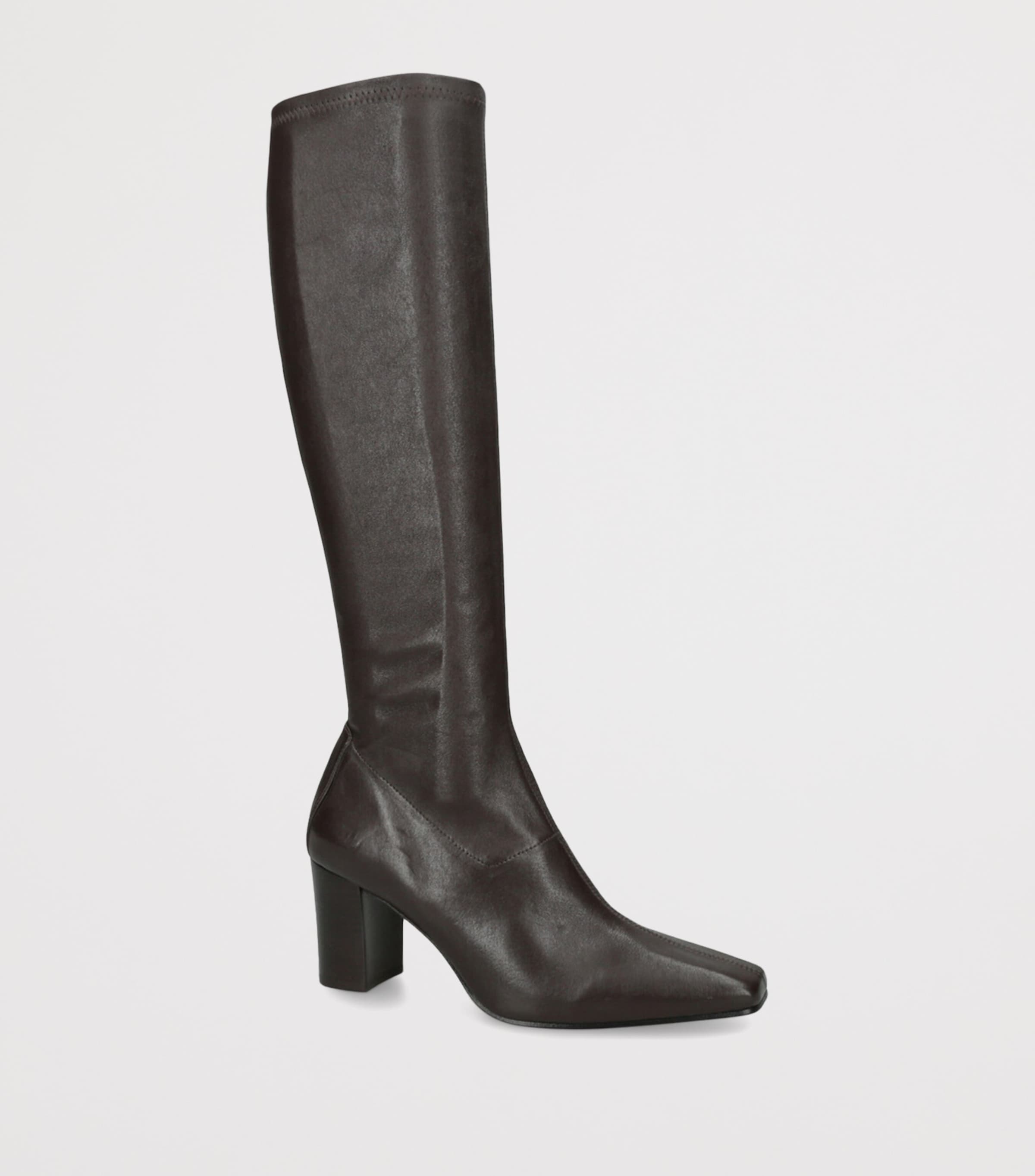 Jude Leather Memo Knee-High Boots 95 Brown Image 2