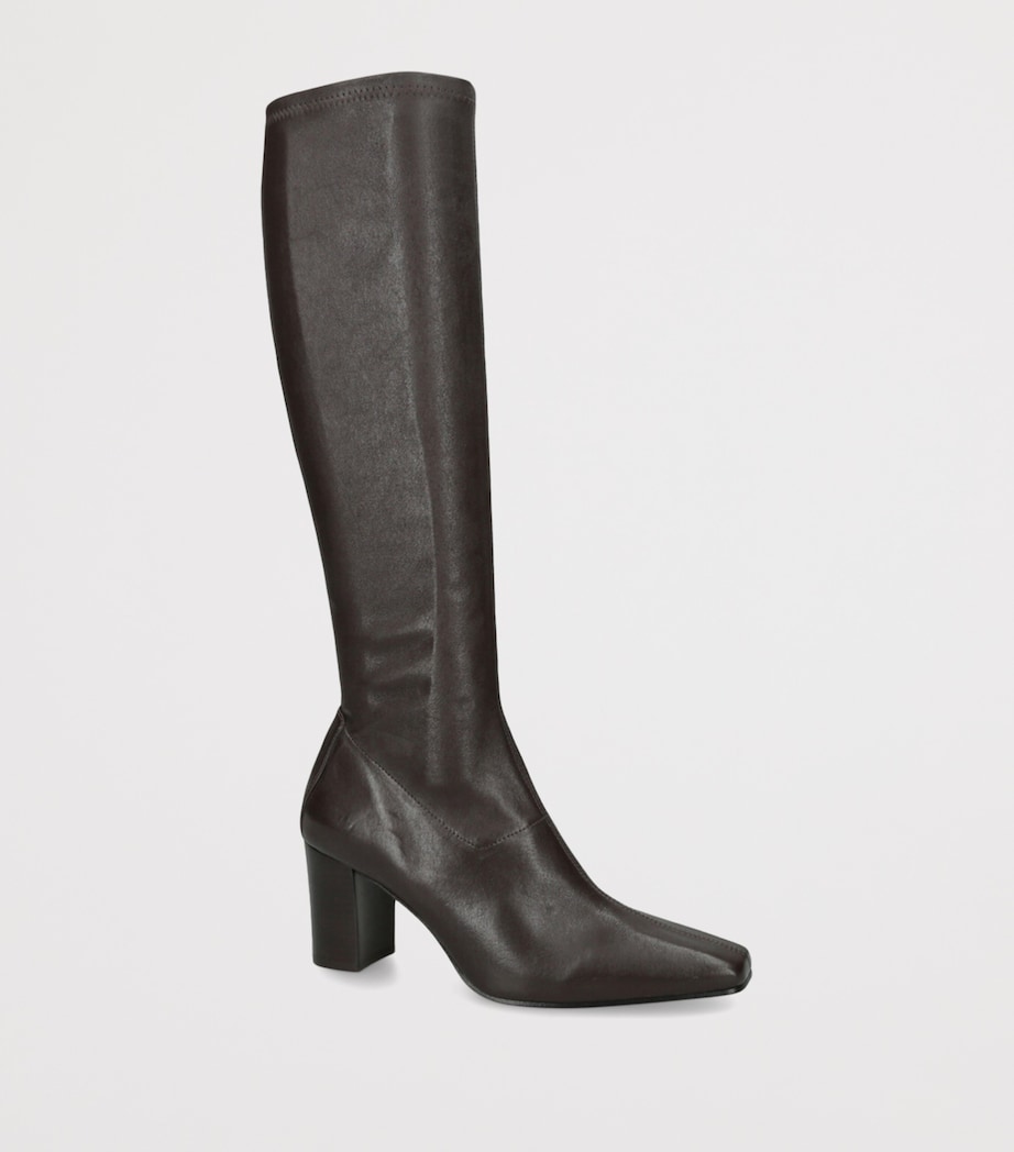 Jude Leather Memo Knee-High Boots 95 Brown Image 2