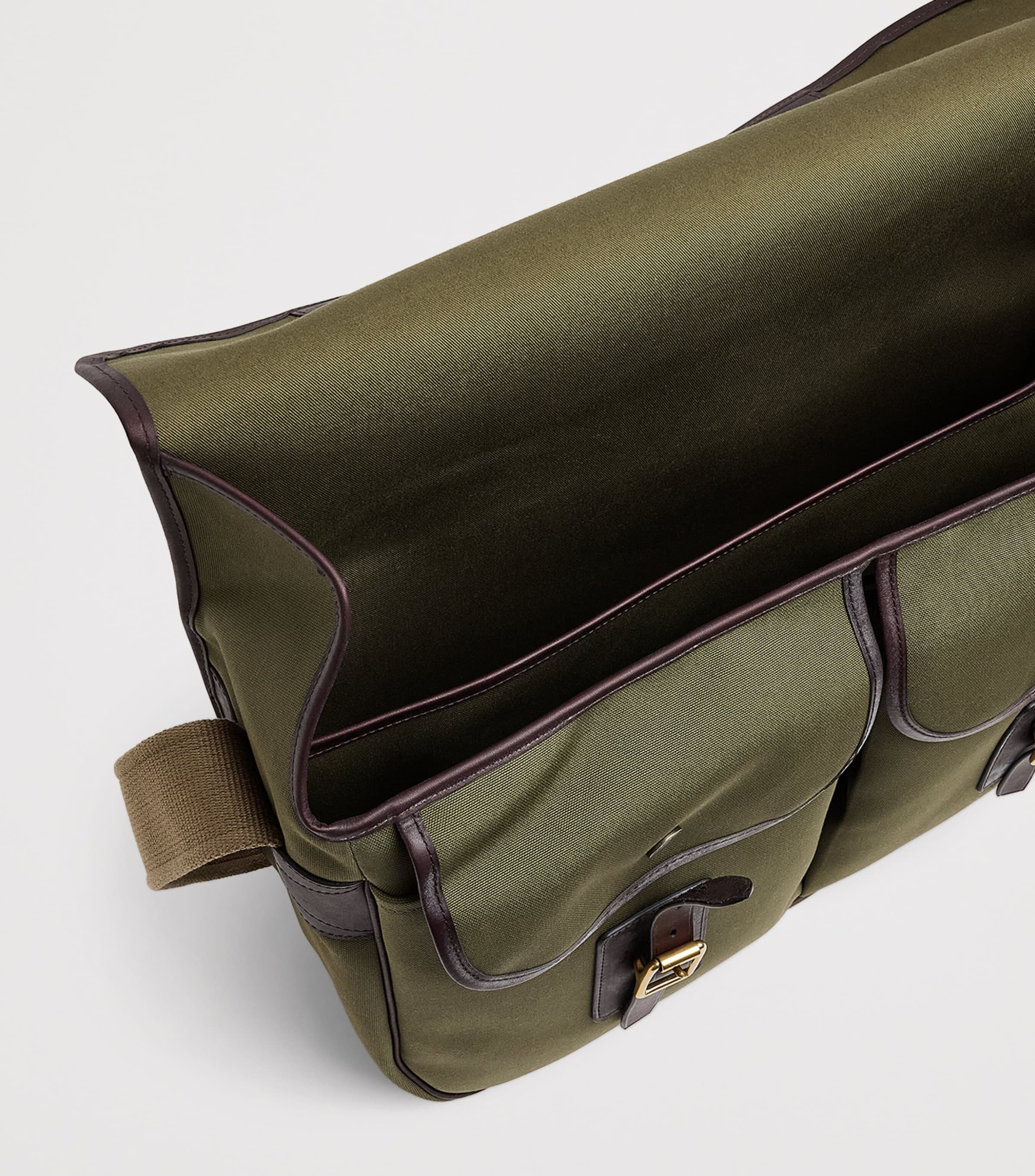 Purdey Canvas Field Game Cross-Body Bag Khk Image 5