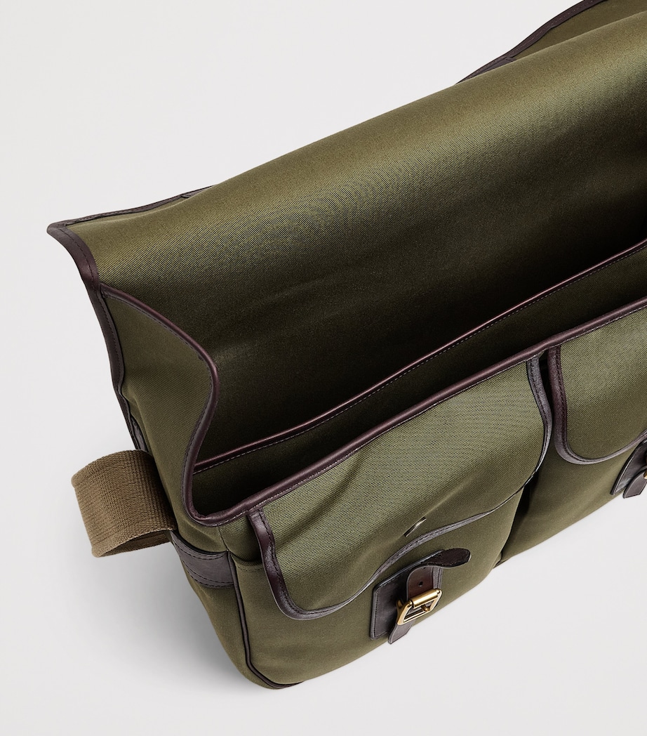 Purdey Canvas Field Game Cross-Body Bag Khk Image 5