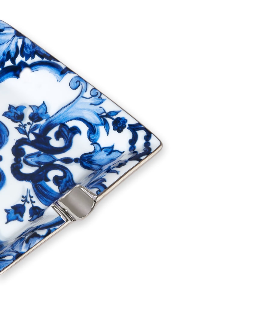 Dolce&Gabbana Casa Blu Mediterraneo Ashtray Foglie Blu F D Image 4