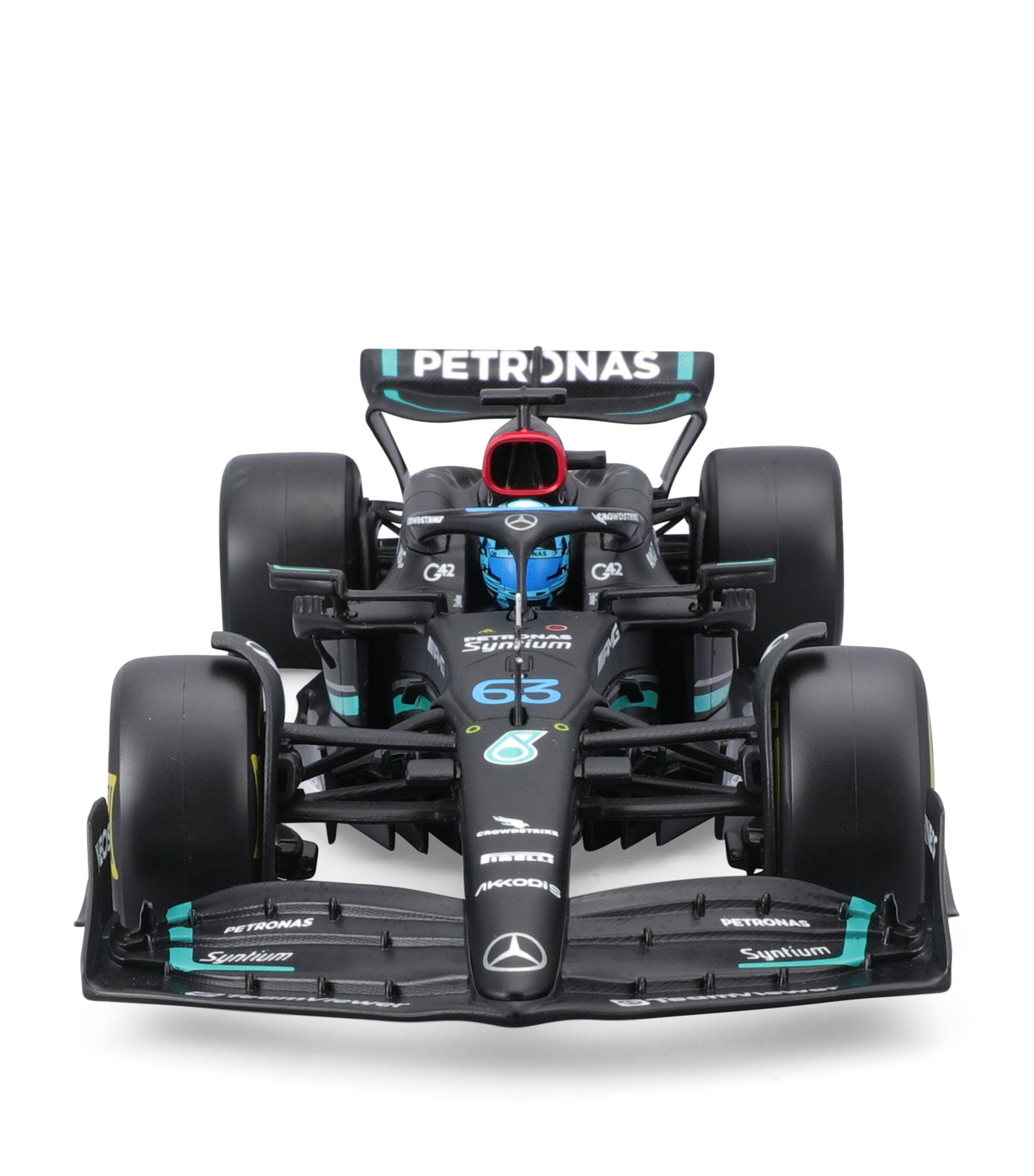 Bburago Mercedes MB W14 George Russell 2023 1:24 Model Image 3