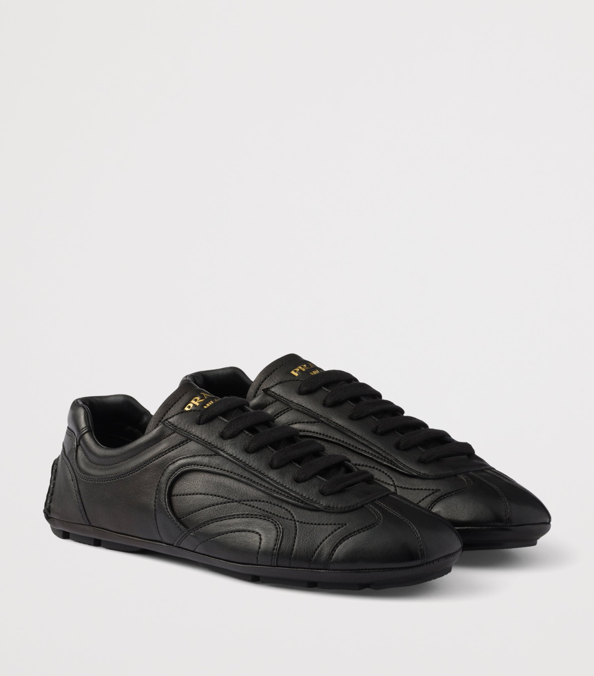 Nappa Leather Antiqued Sneakers F0002 Image 2