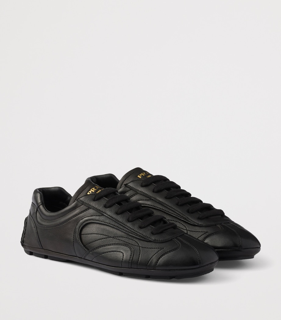 Nappa Leather Antiqued Sneakers F0002 Image 2