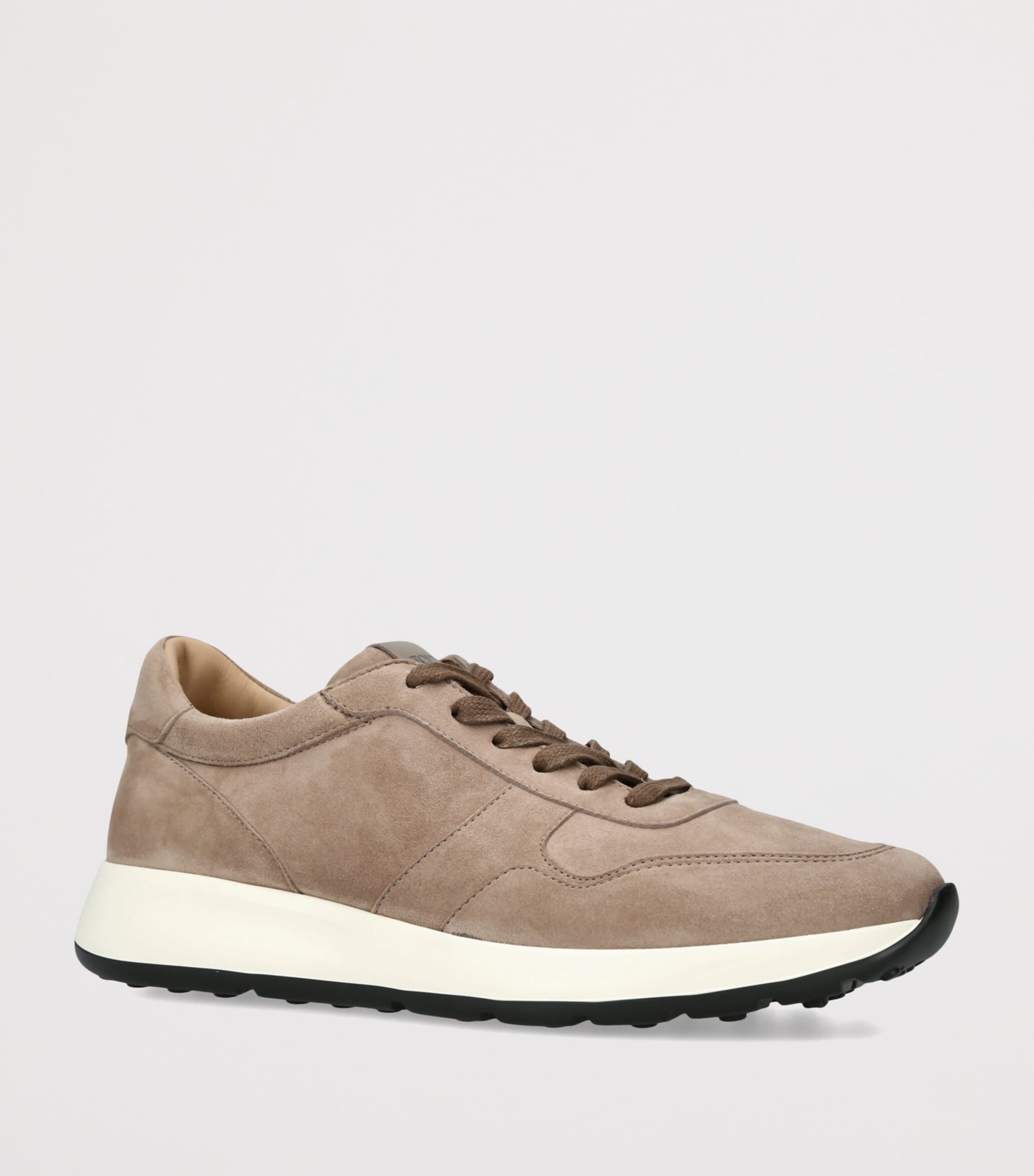 Tod's Suede Allacciato 79k Sneakers Taupe Image 2