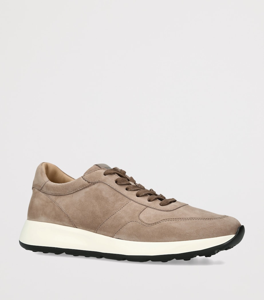 Tod's Suede Allacciato 79k Sneakers Taupe Image 2
