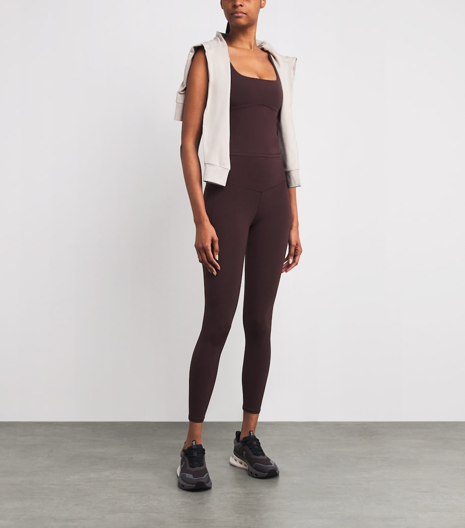 AllTheForm Support Tank Top RSN RAISIN Image 2