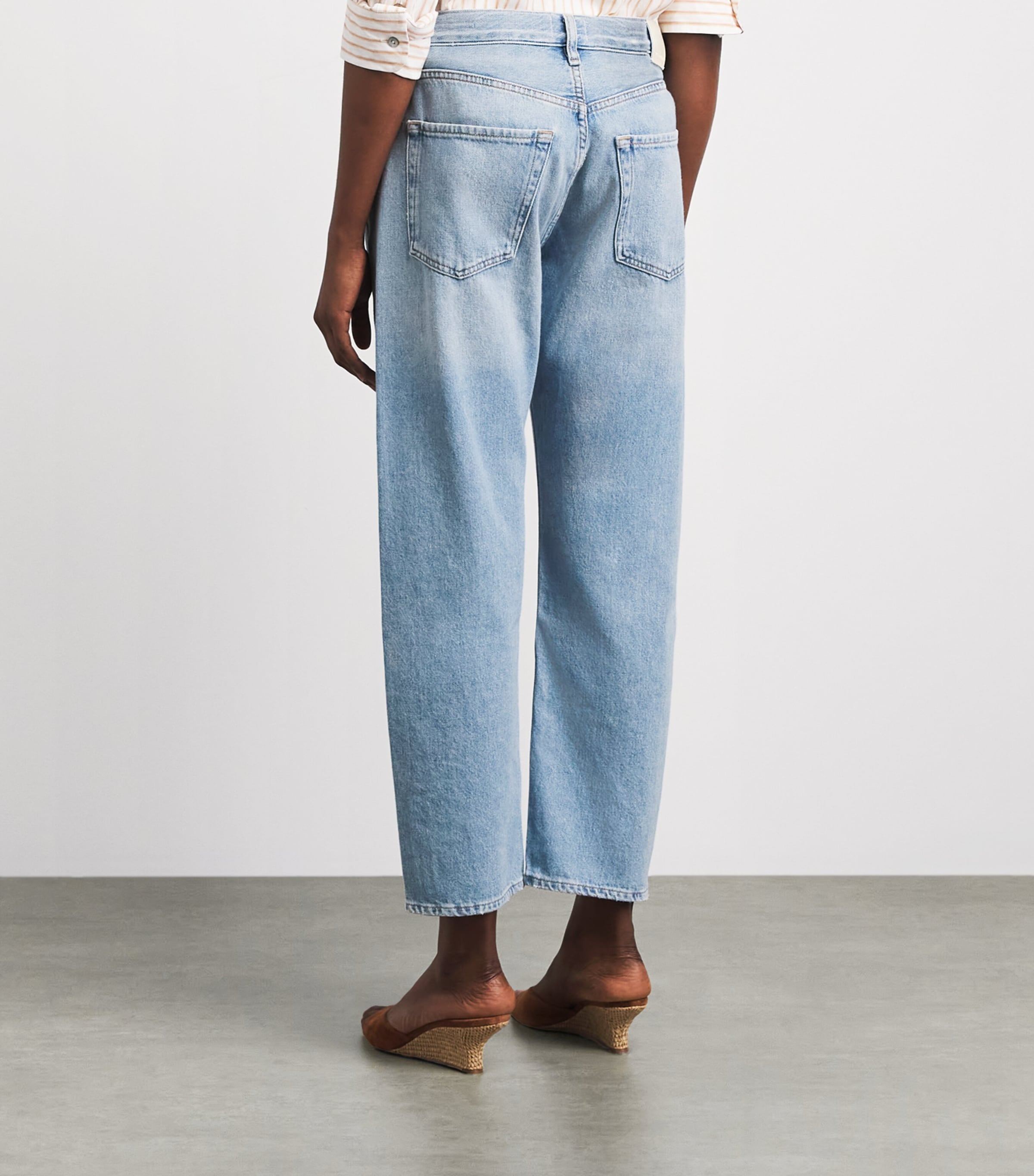 Citizens of Humanity Womens Winslow Low-Rise Boyfriend Jeans Rtual Ritual Image 5