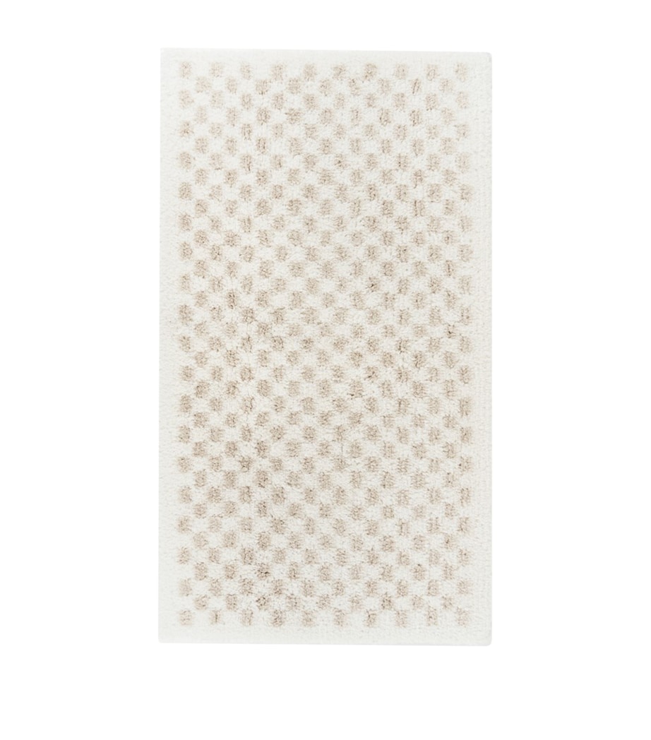 GRACCIOZA Estoril Bath Mat (60cm x 100cm) Snow/fog Image 1