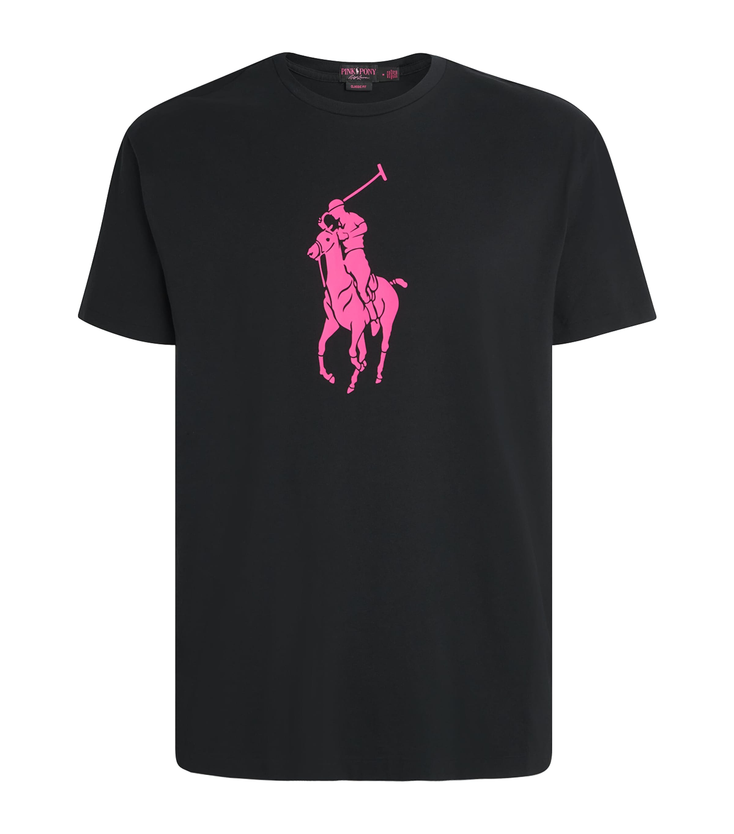 Polo Ralph Lauren X Pink Pony T-shirt In Black