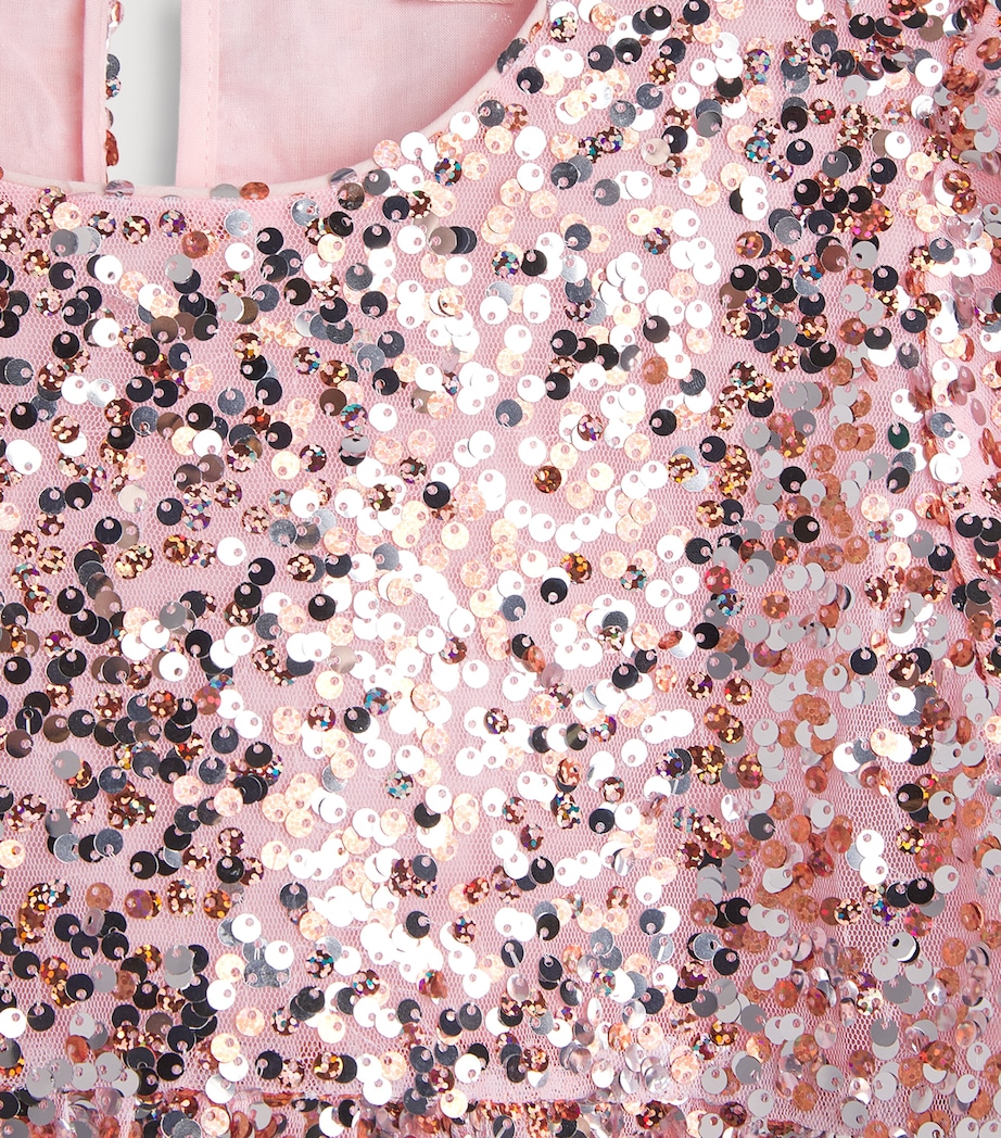 KONGES SLOJD Sequin Lila Dress (3-10 Years) Image 3