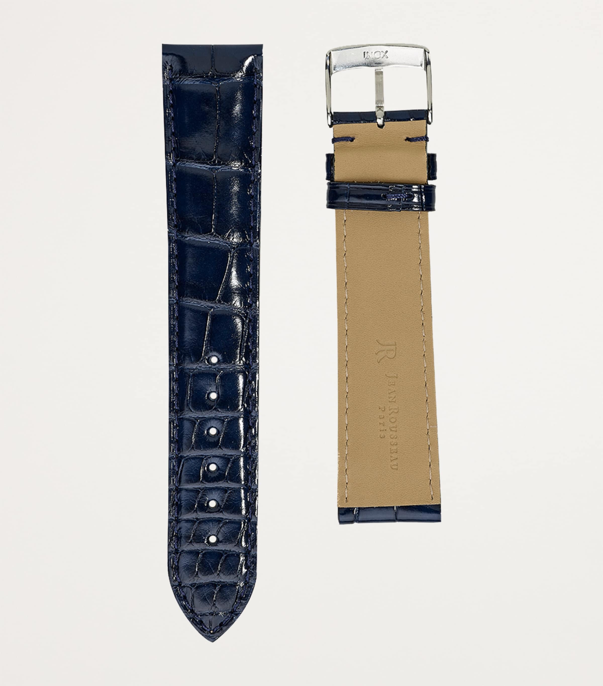 Jean Rousseau Alligator Classic 3.5 Watch Strap (19mm) | Harrods UK