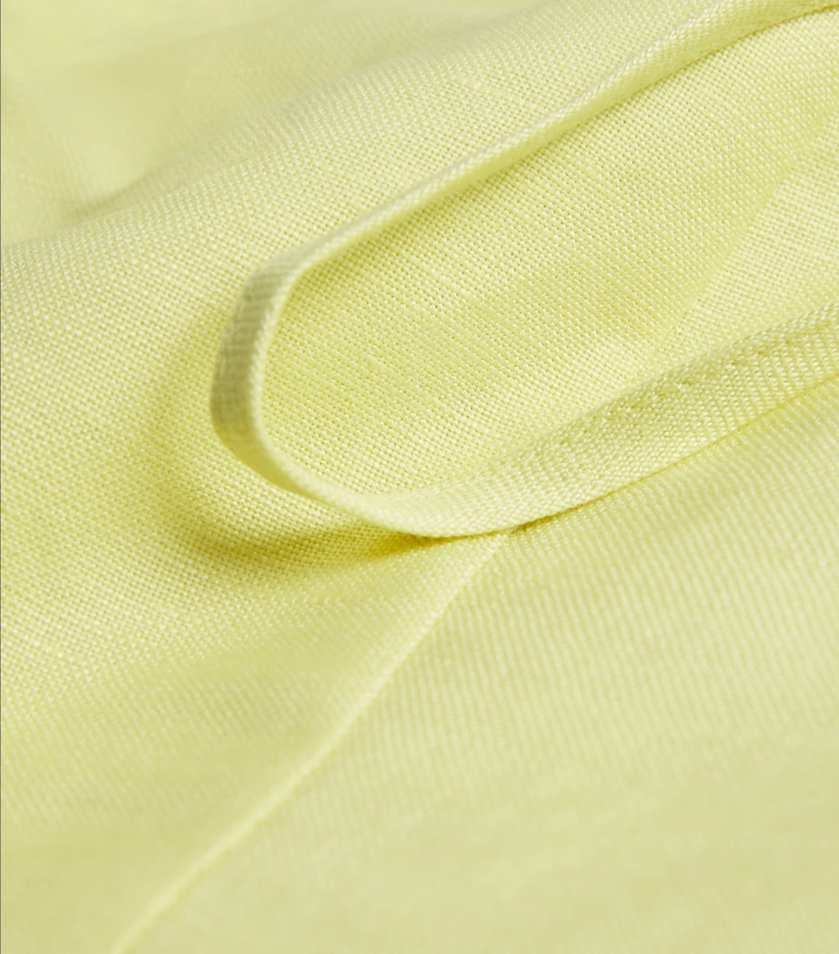 Linen-Blend Studded Cami CELADON Image 6