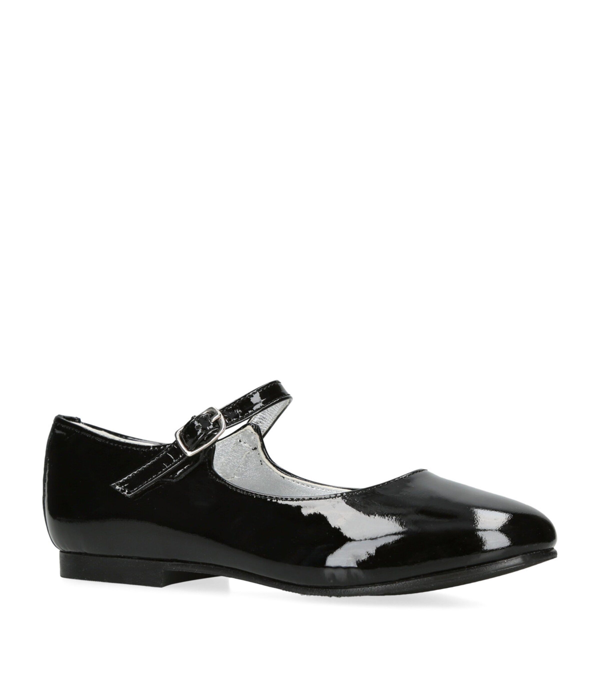 papouelli Patent Leather Siena Mary Janes Black Image 3