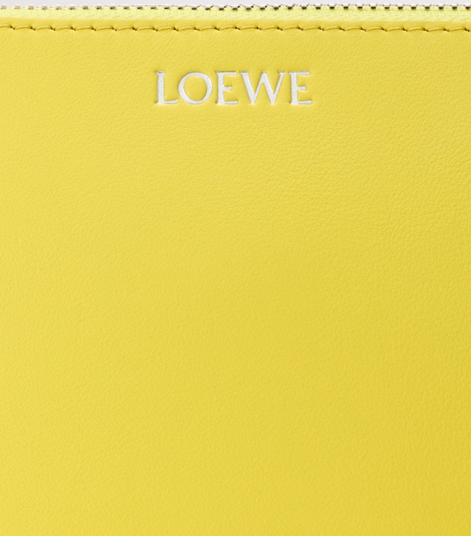 LOEWE Nappa Leather Joya Pouch Lemon Image 8