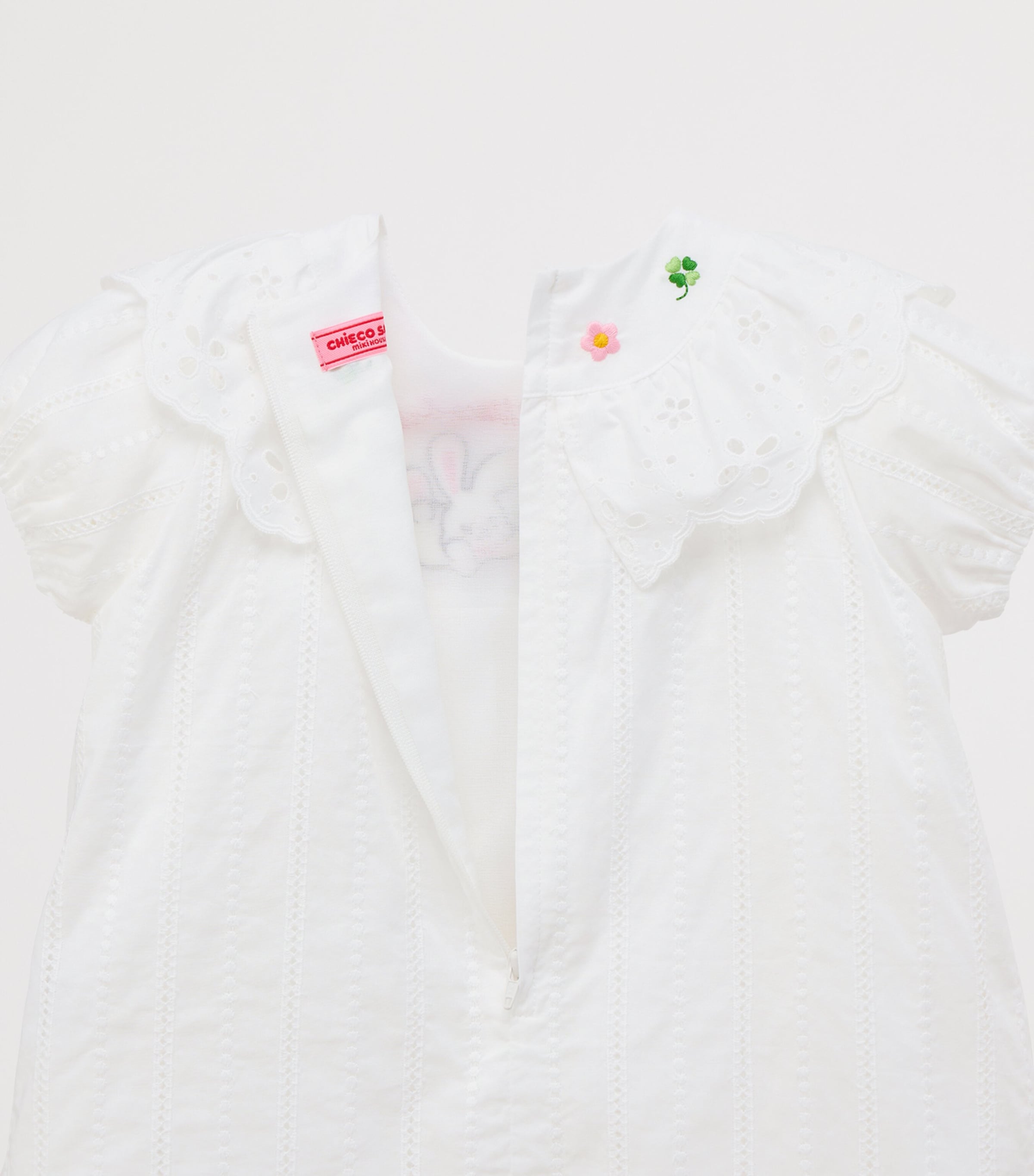 Miki House Cotton Chieco Saku Dress (2-7 Years) Image 4