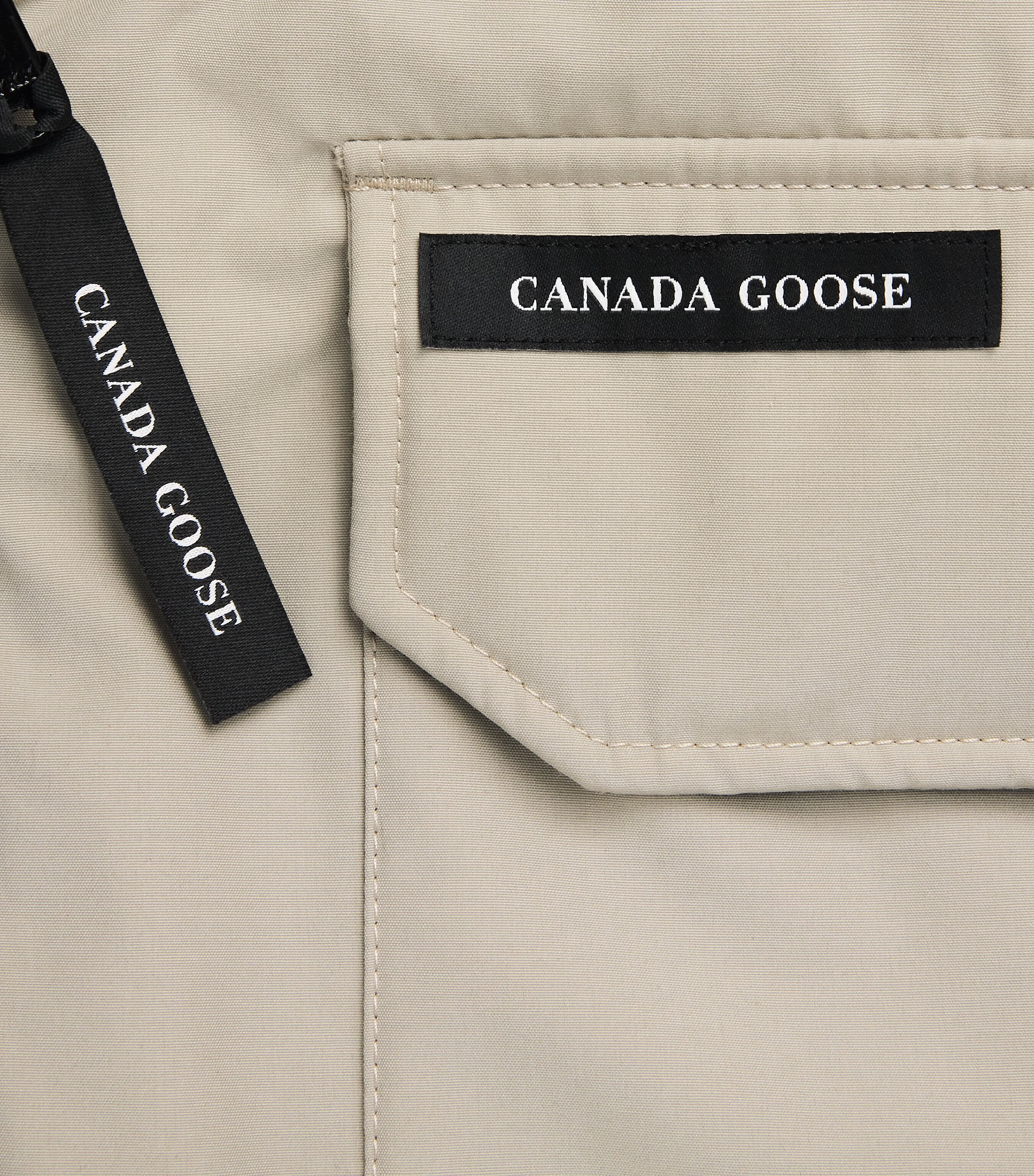 Canada Goose Mens Down Mimico Bomber Jacket Military Tan Image 6