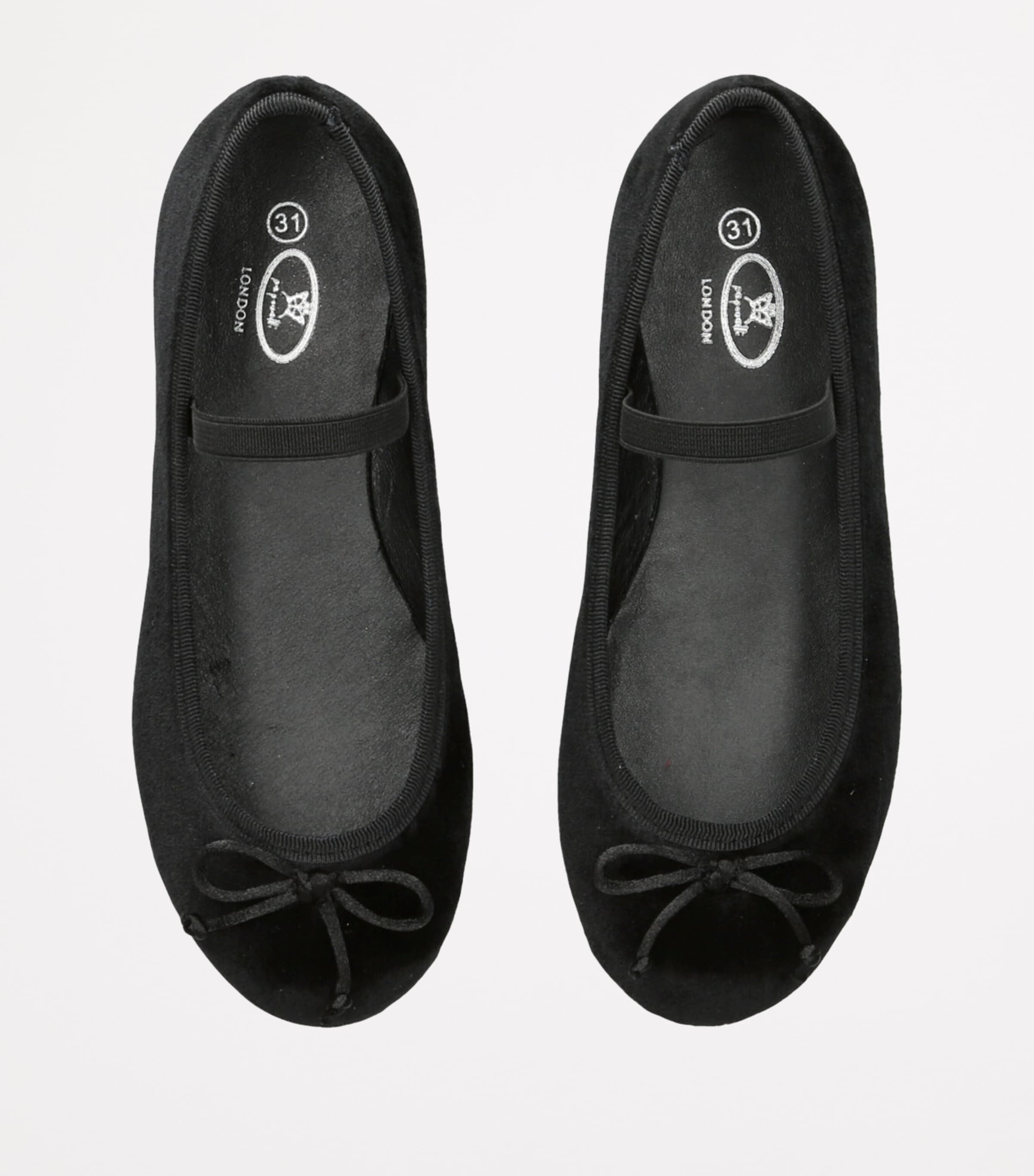 Velvet Callie Ballet Flats BLACK Image 4