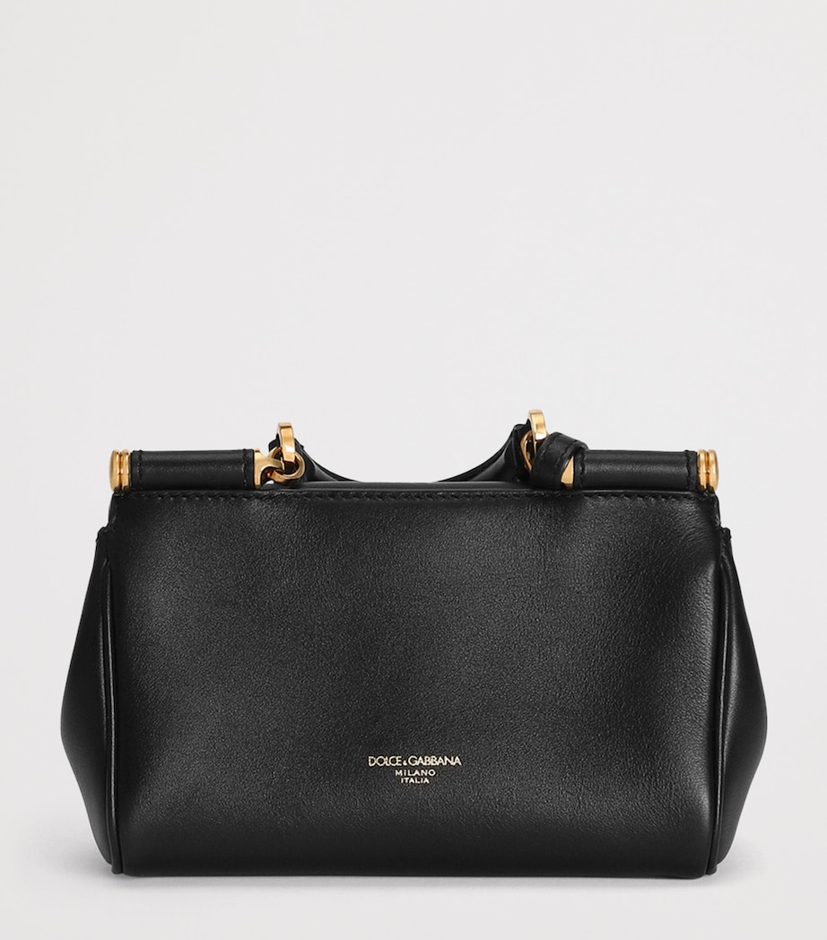 Plongé Calfskin My Sicily Cross-Body Bag 80999-BLACK Image 6