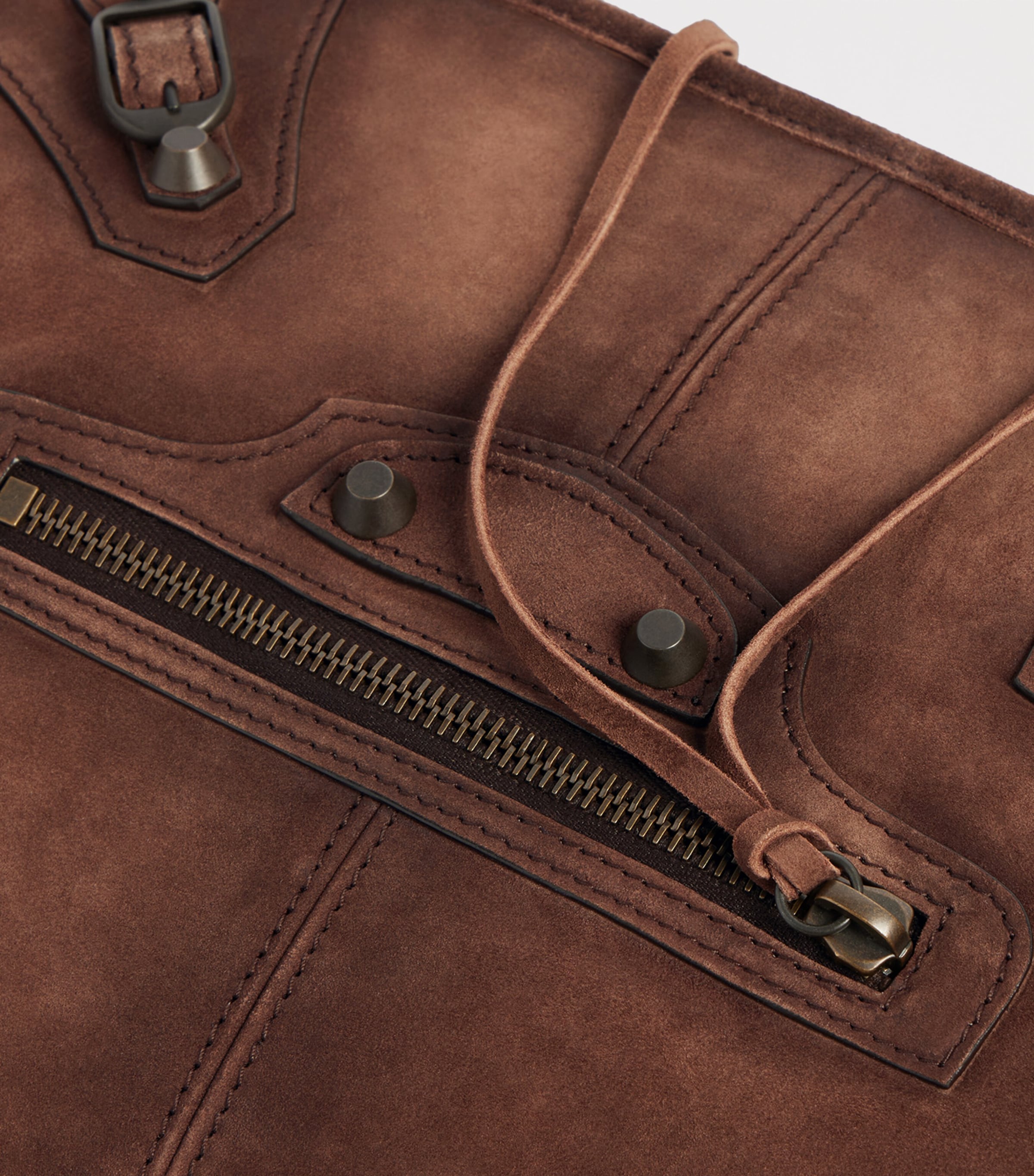 Balenciaga Suede Le City Messenger Bag Image 7