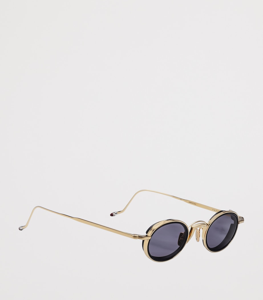 Metal Varda Sunglasses  MAHOG   CR39 Image 2