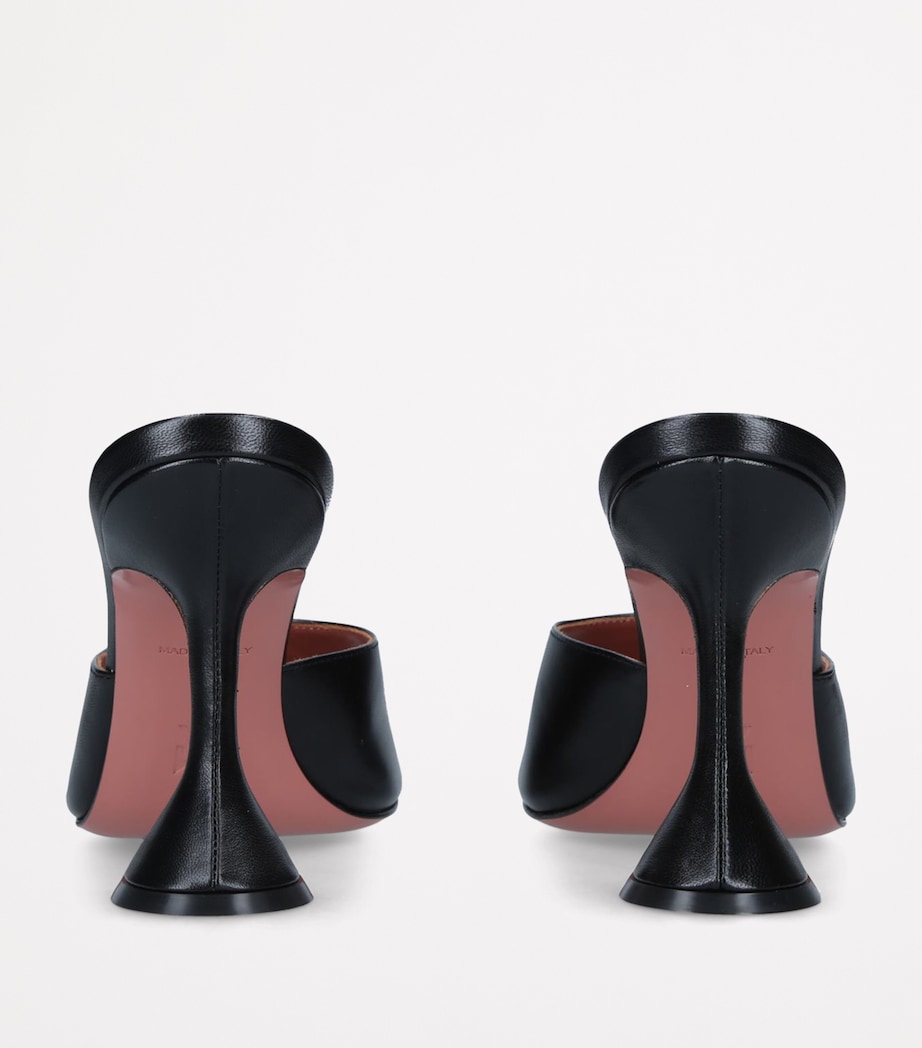 Leather Lupita Mules 95 BLACK Image 3