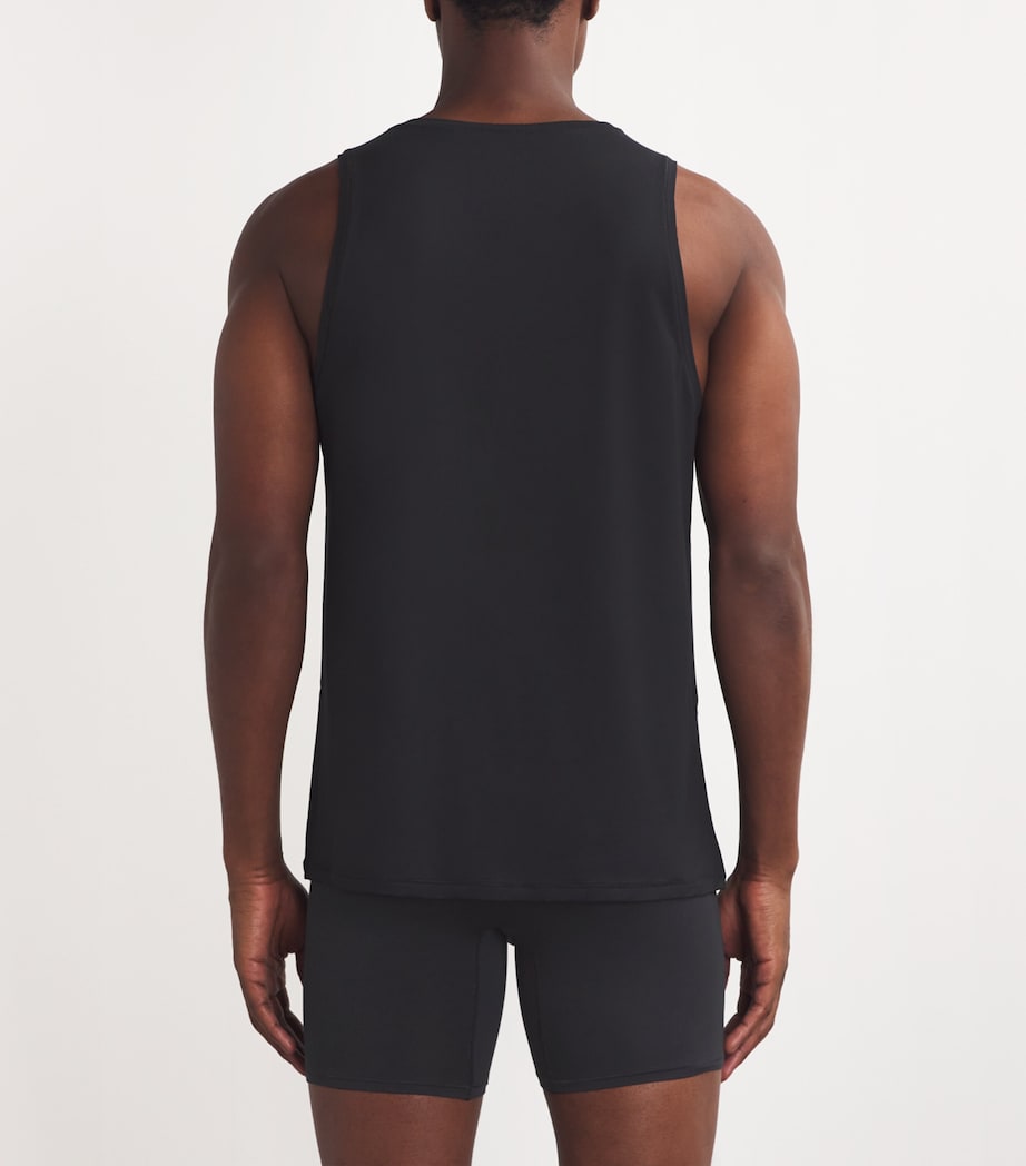 Stretch Tank Top(Pack of 3) OBSIDIAN Image 3