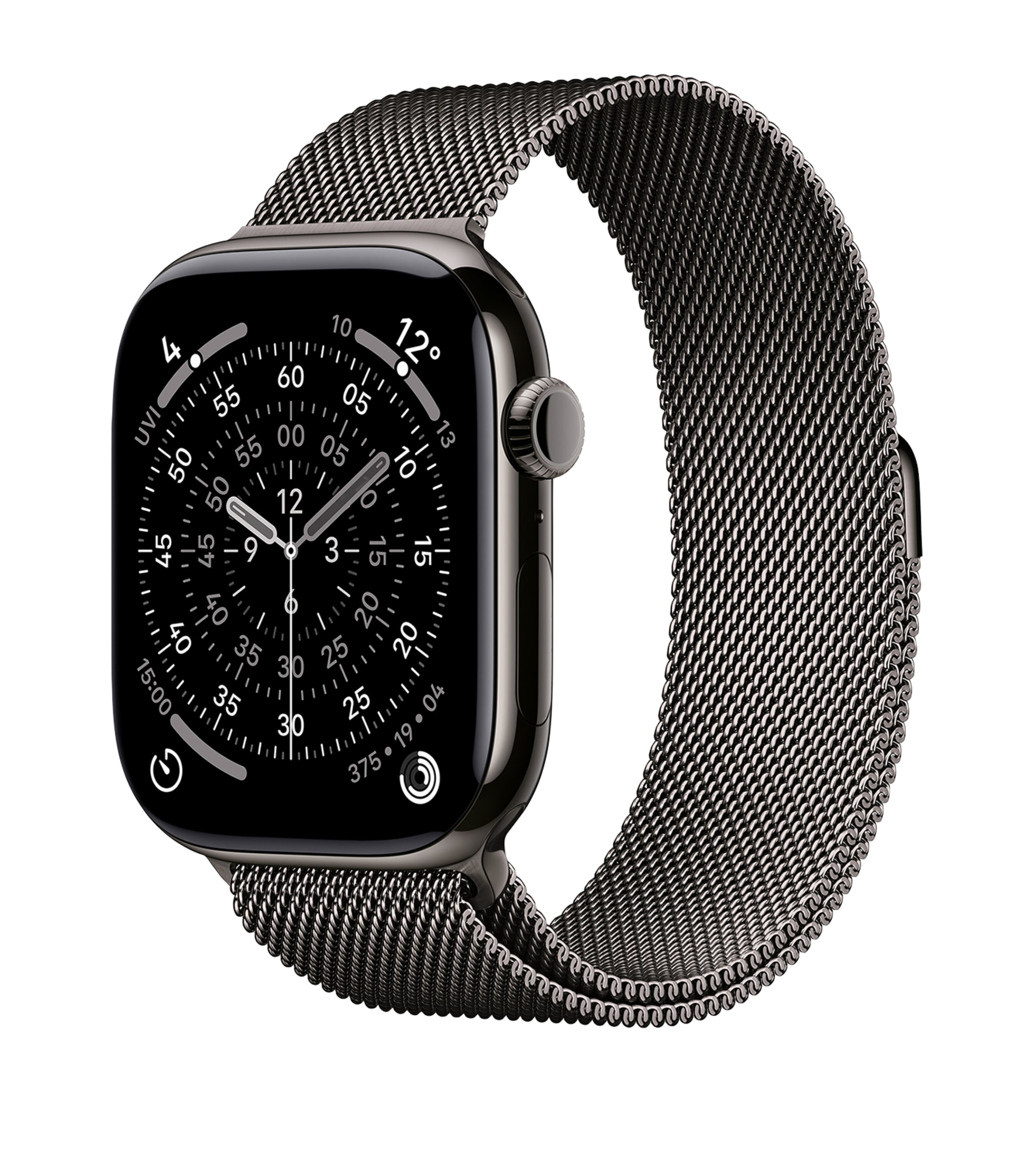 Apple Black Apple Watch Series 11 Titanium with Slate Milanese