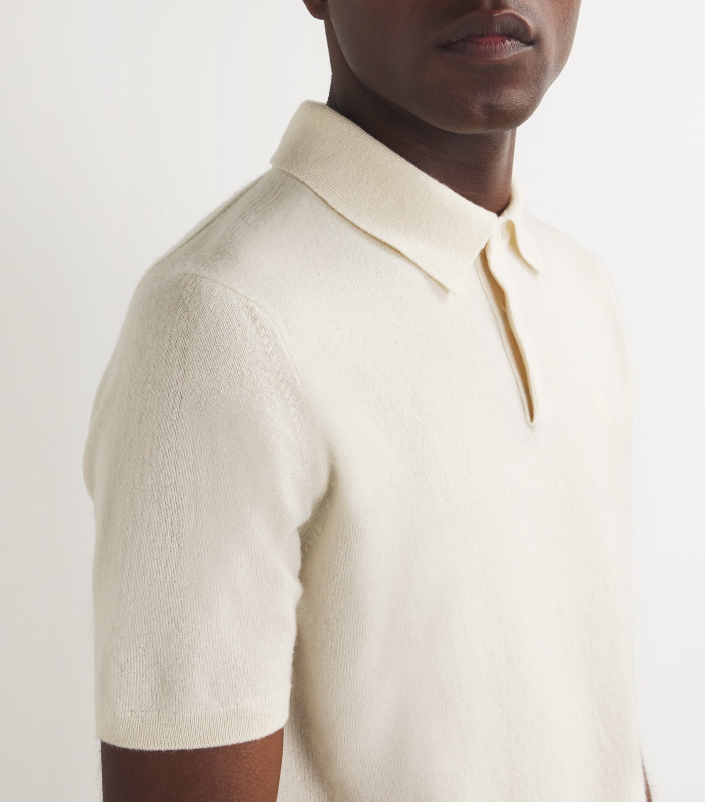 Cashmere Polo Shirt NIVEOUS Image 6