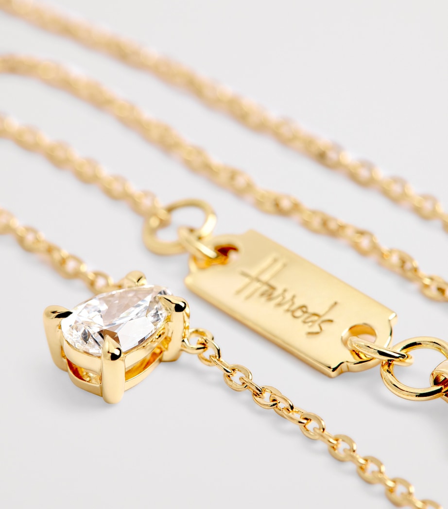 Yellow Gold and Diamond Pendant Necklace (0.50ct) YELLOW GOLD Image 5